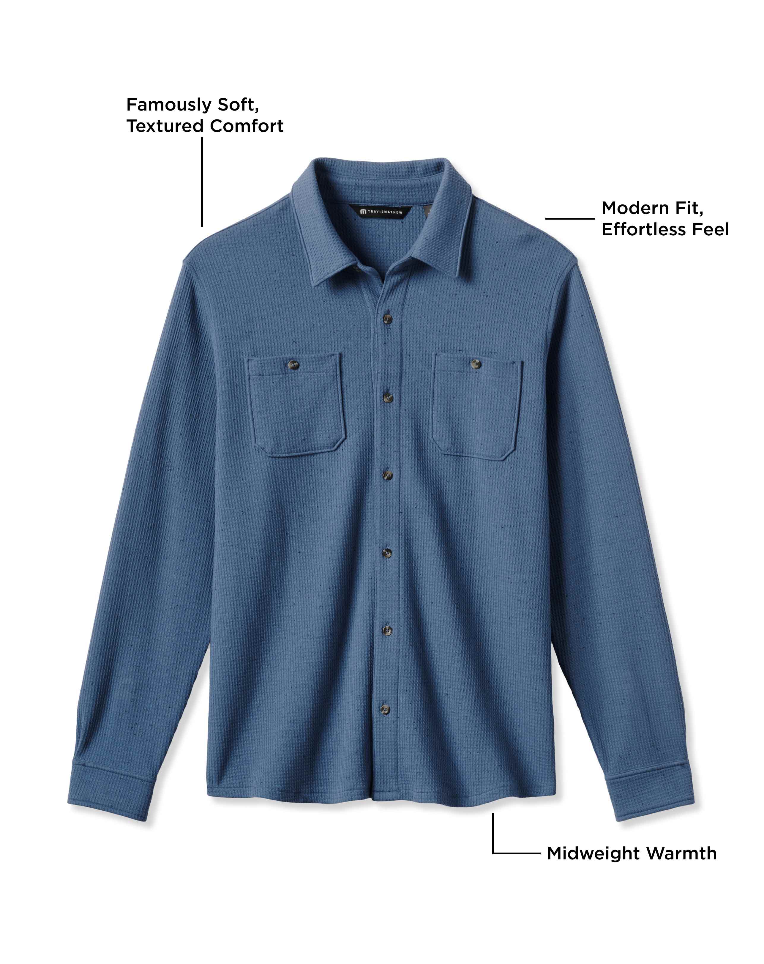 Cloud Waffle Shirt Jacket - Image 37