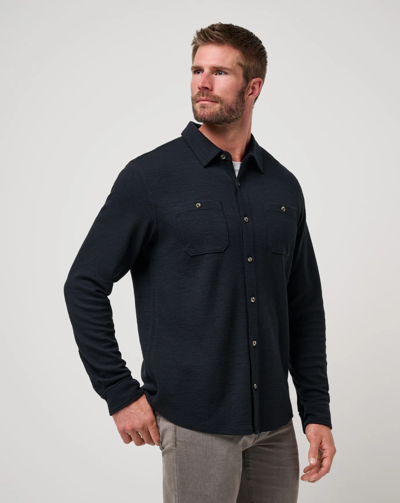 Cloud Waffle Shirt Jacket - Image 6