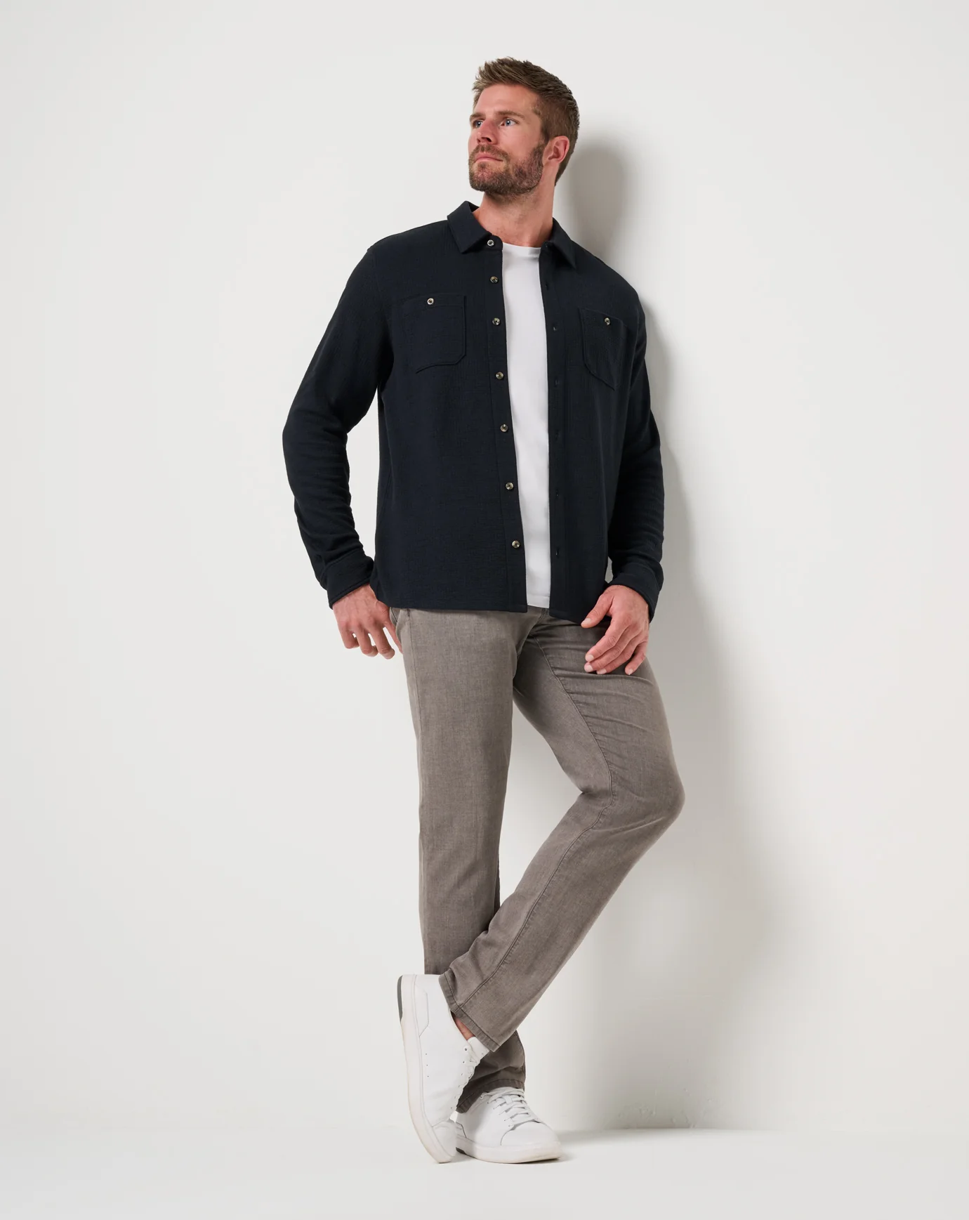 Cloud Waffle Shirt Jacket - Image 7
