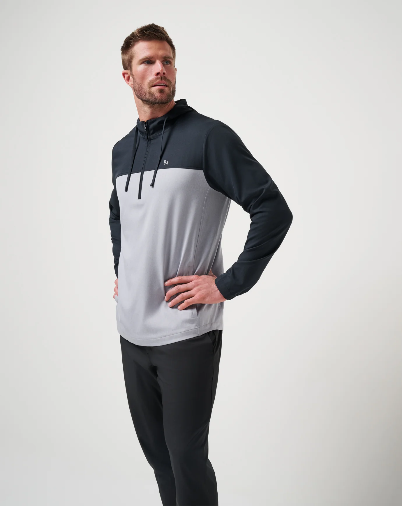 Coin Toss Quarter Zip Hoodie - Image 8