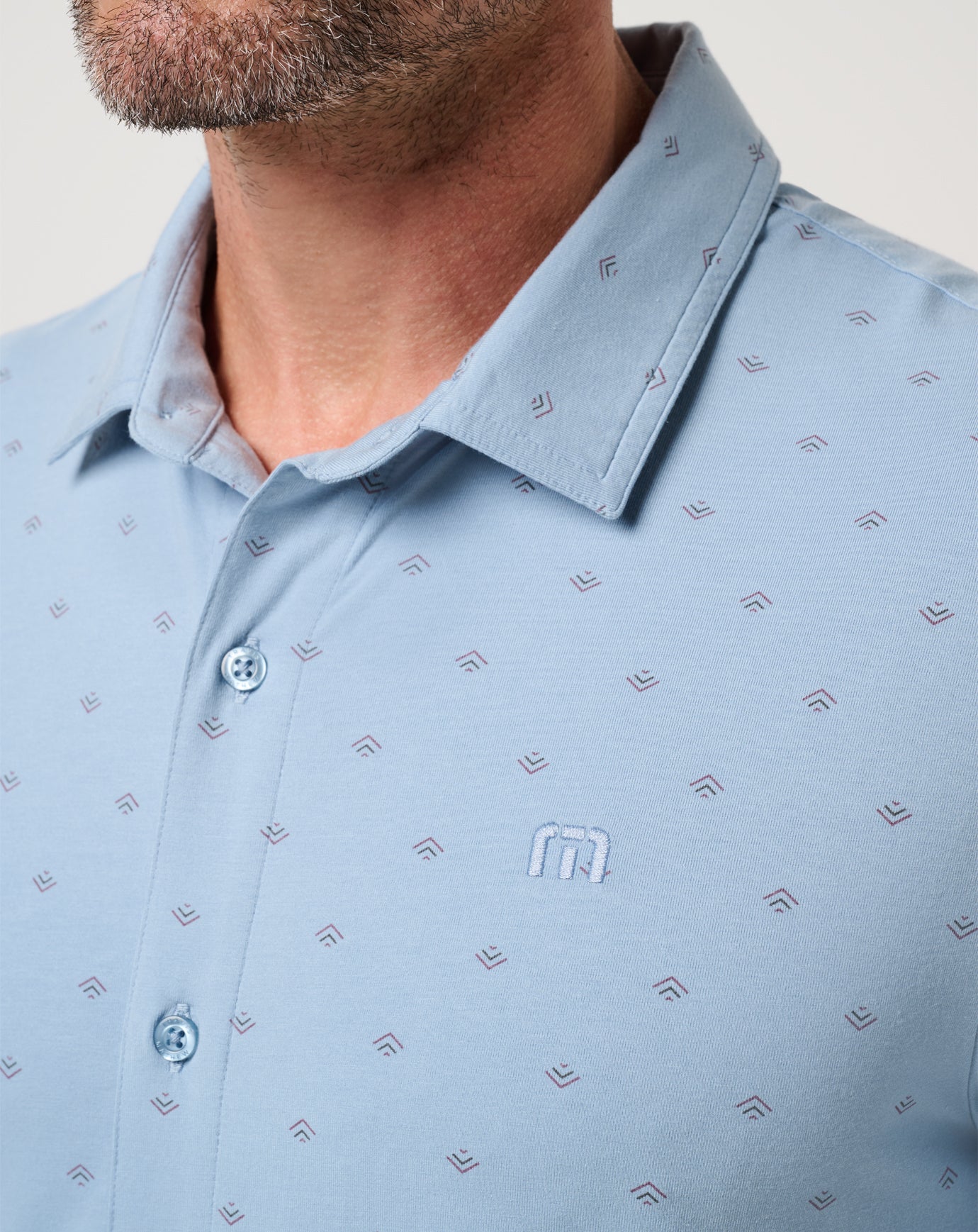 Comfortknit Geo Button-Up - Image 15