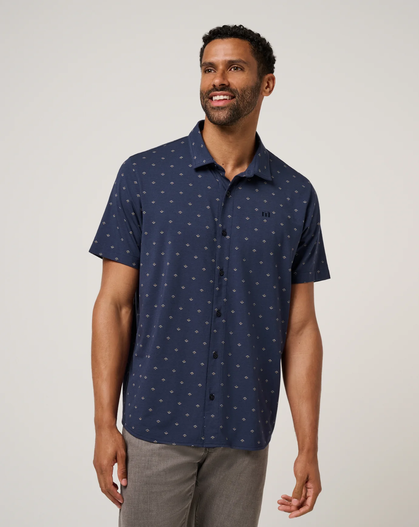 Comfortknit Geo Button-Up - Image 20