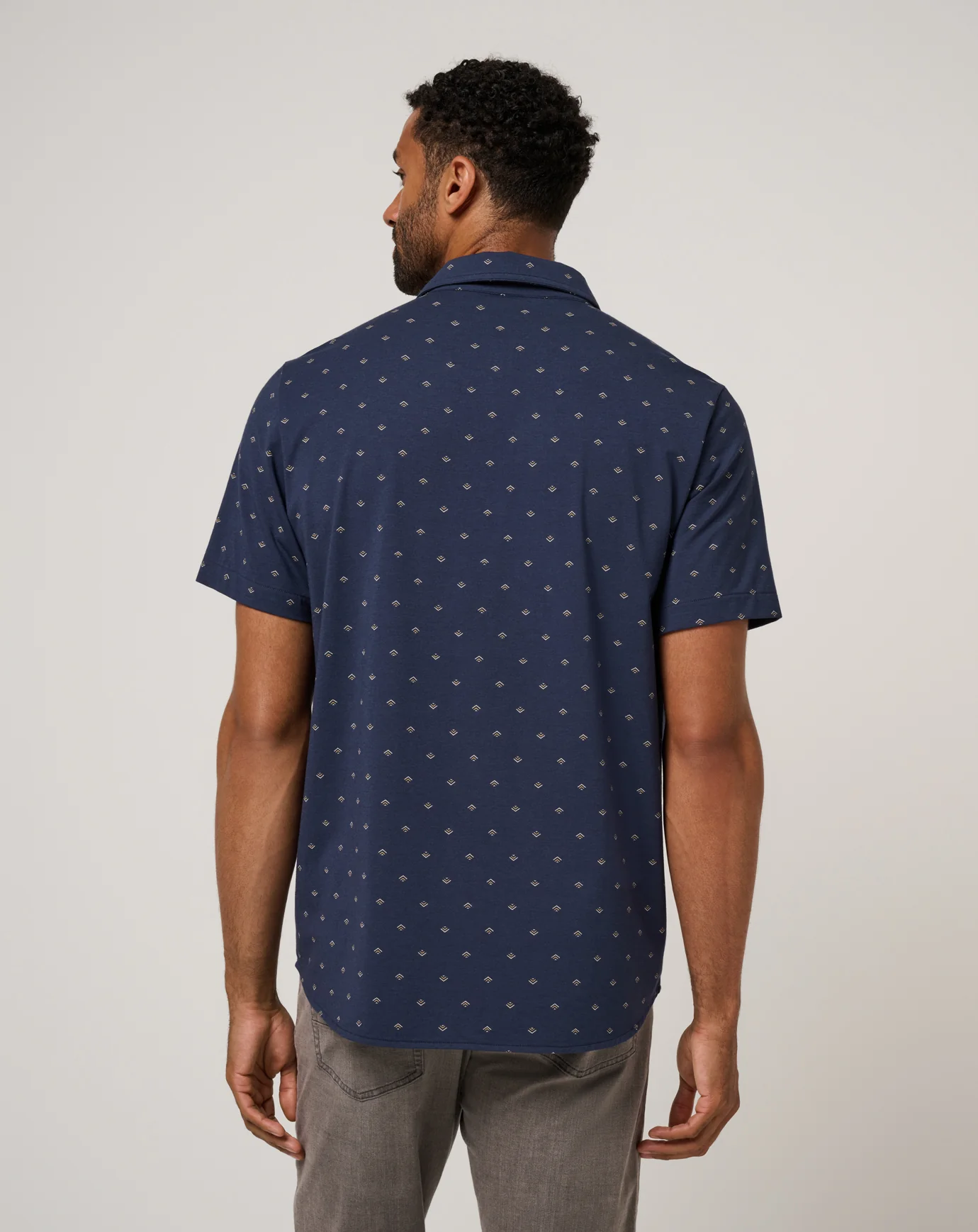 Comfortknit Geo Button-Up - Image 23