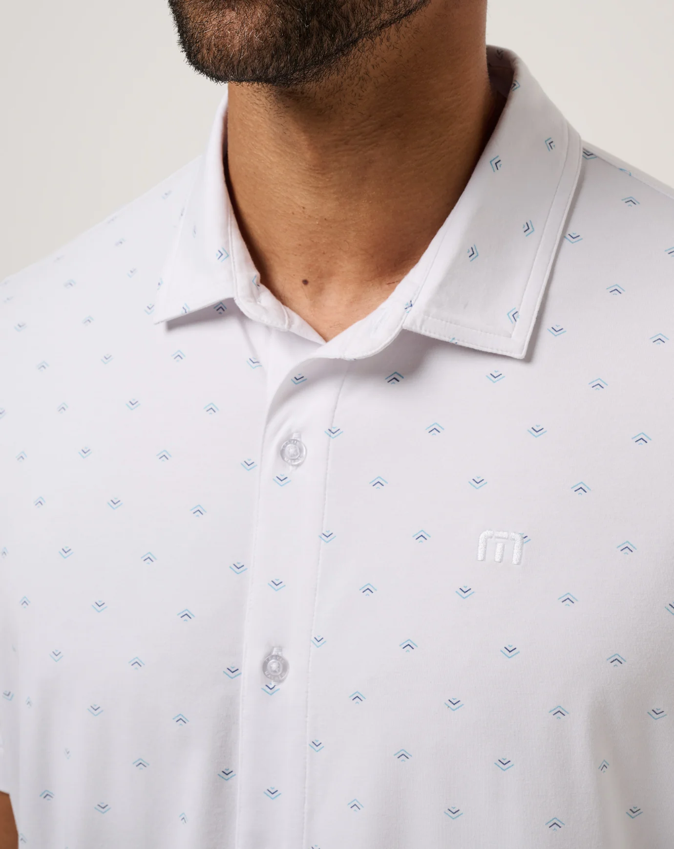 Comfortknit Geo Button-Up - Image 4
