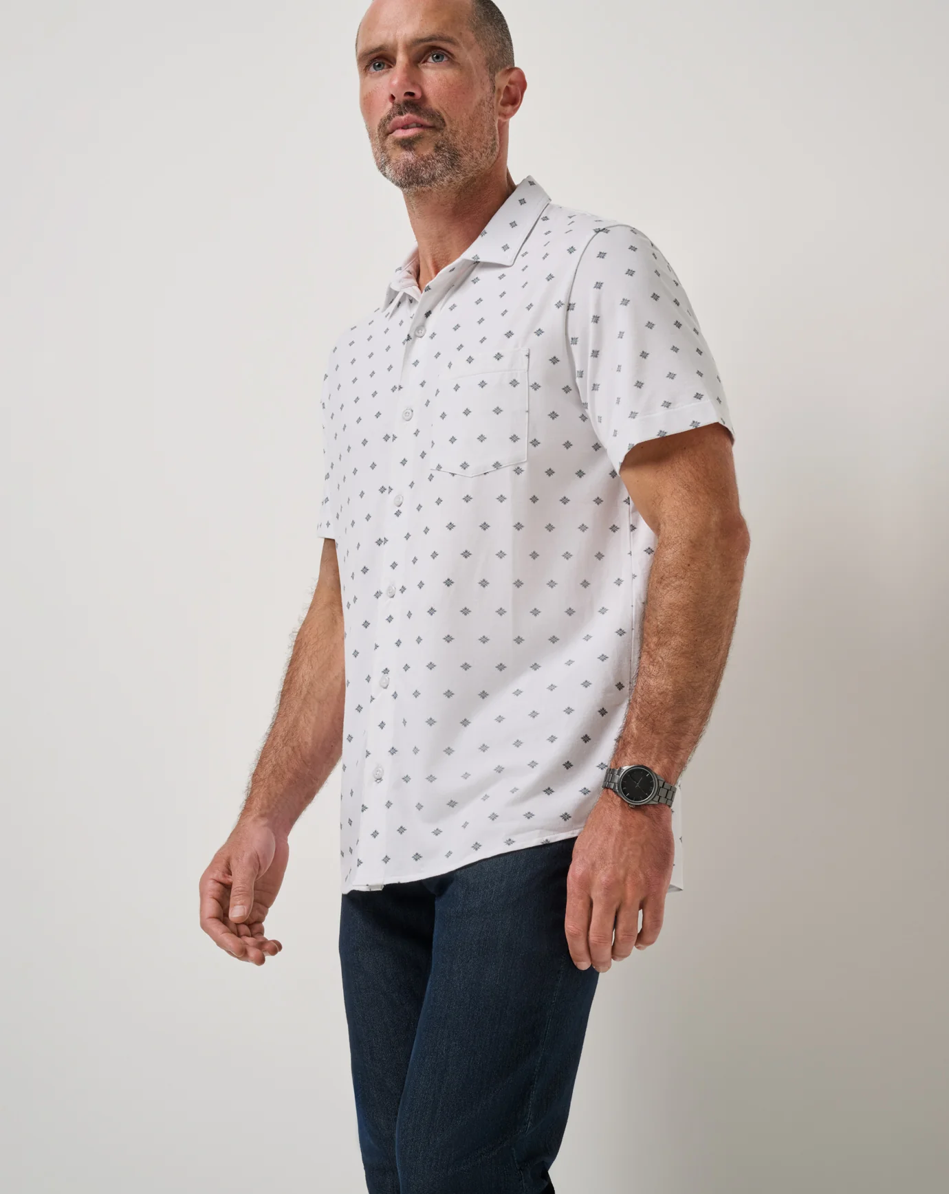 Comfortknit Swing Button-Up - Image 5