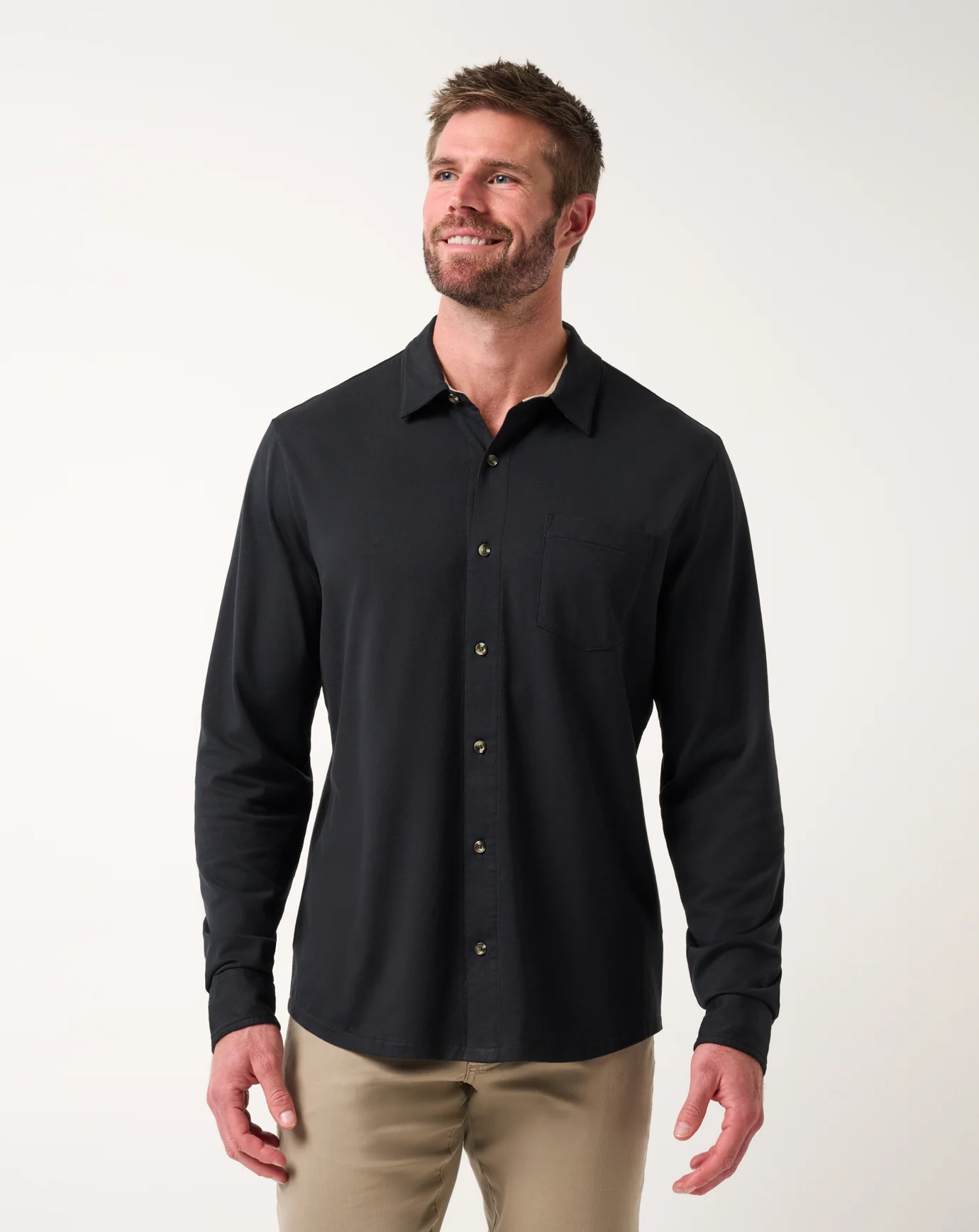 Comfortknit TM Social Club Button-Up