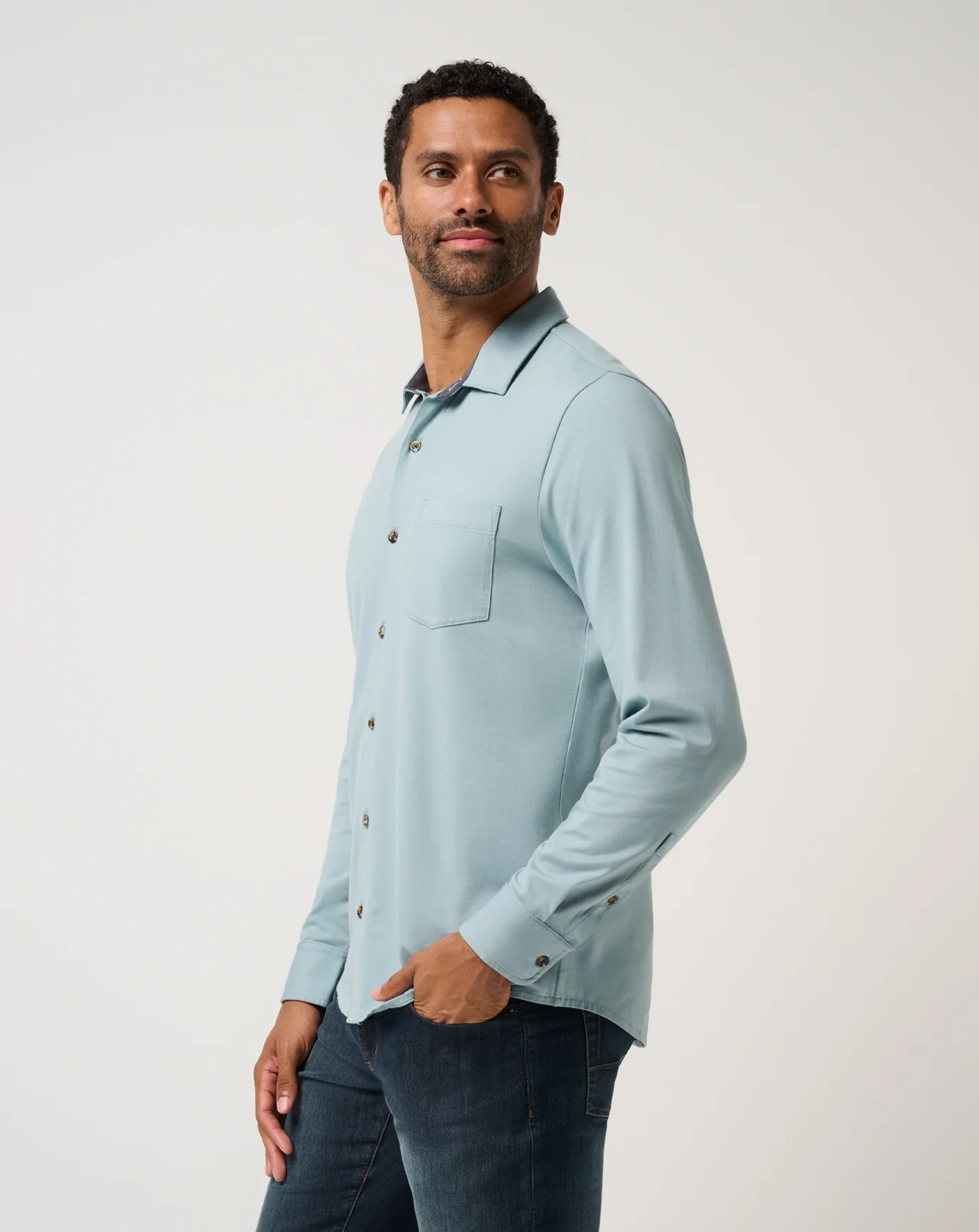 Comfortknit TM Social Club Button-Up - Image 18