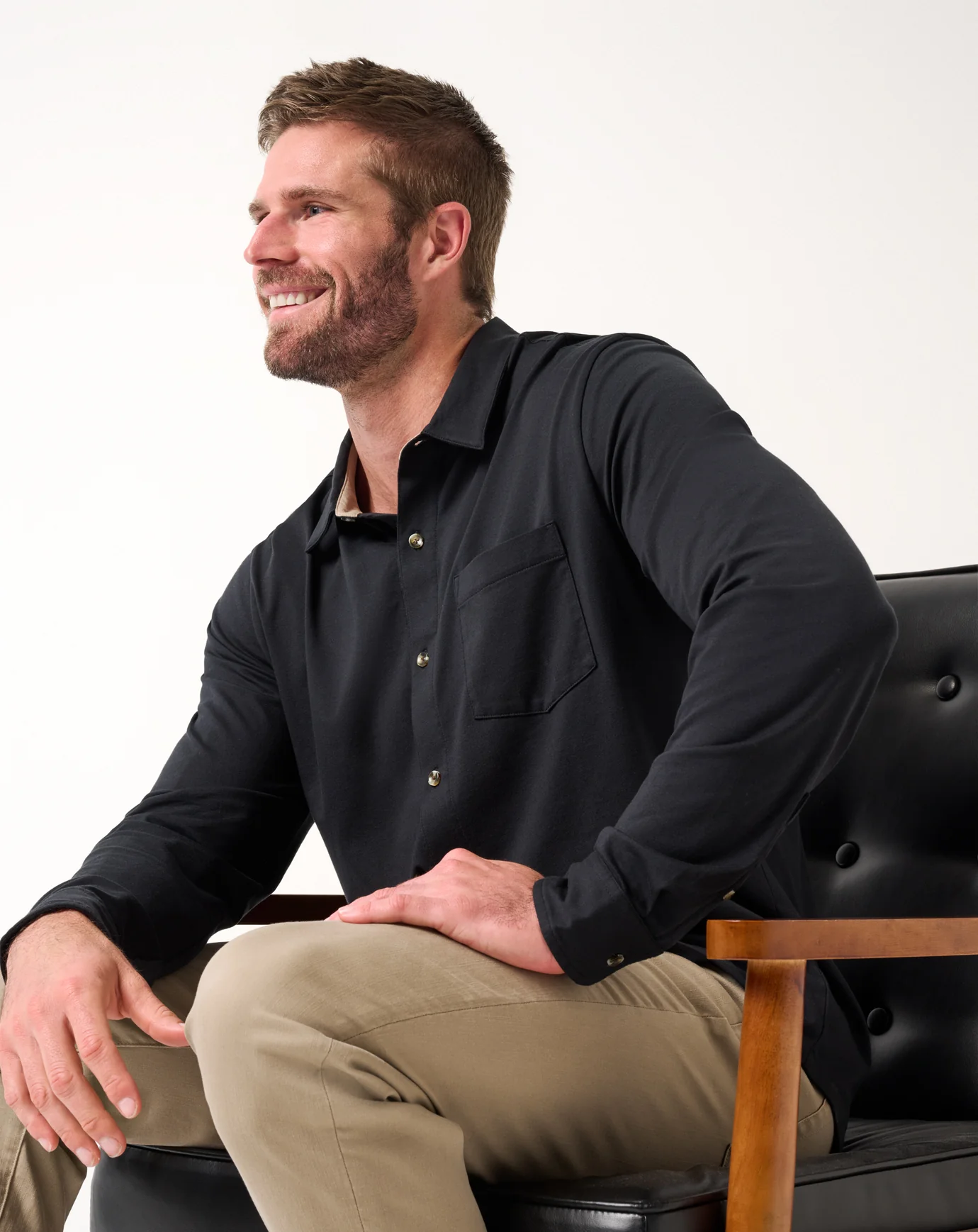 Comfortknit TM Social Club Button-Up - Image 6
