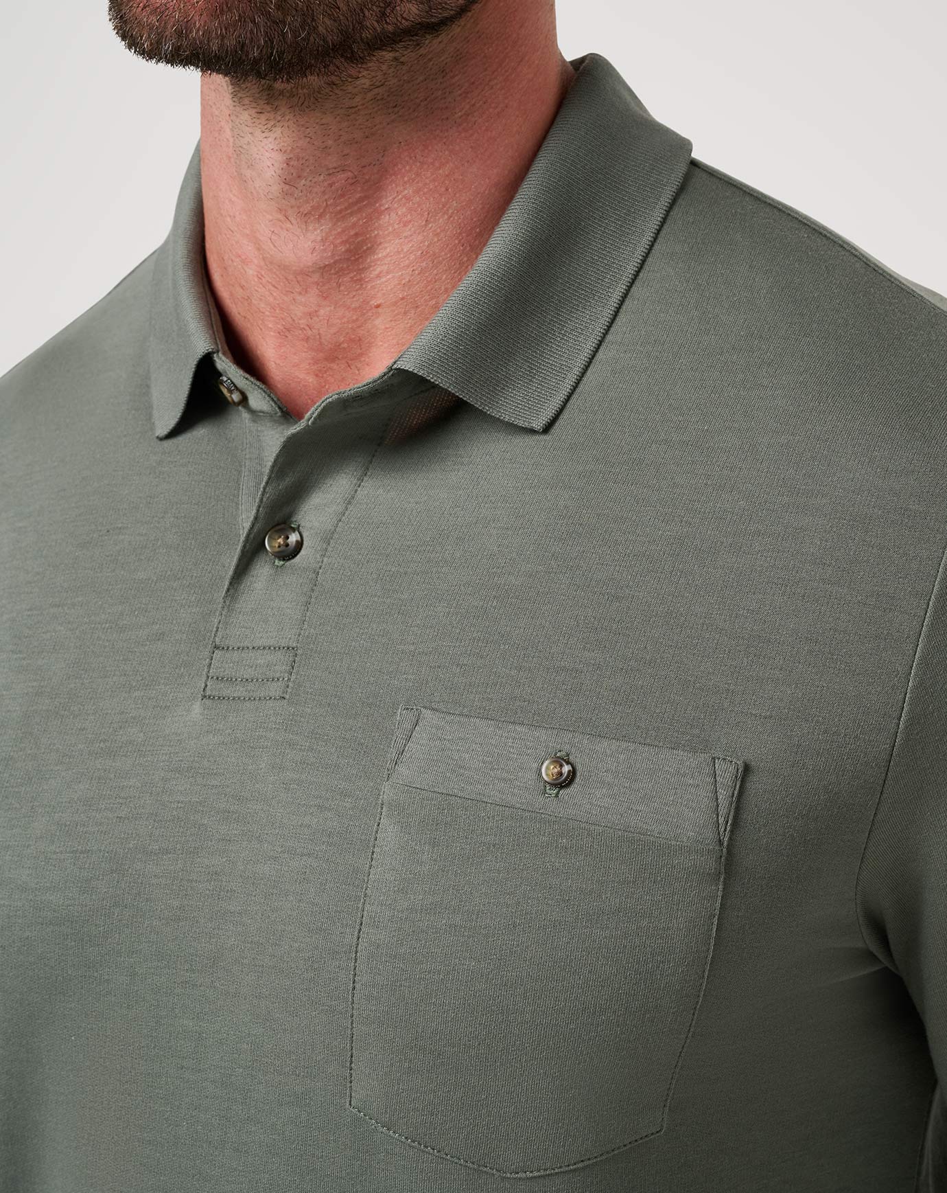 December First Long Sleeve Polo - Image 4