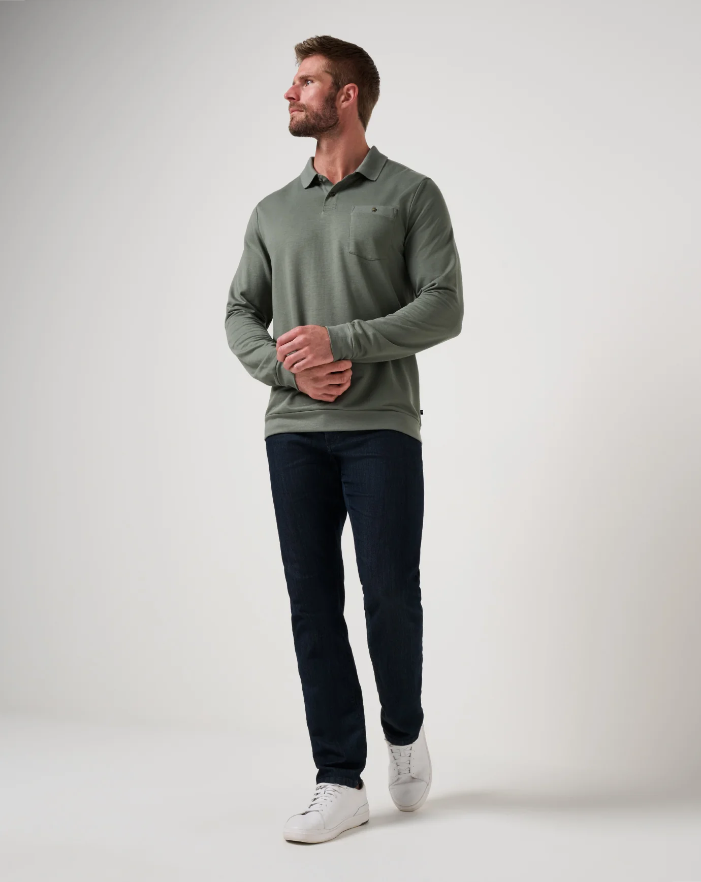 December First Long Sleeve Polo - Image 5