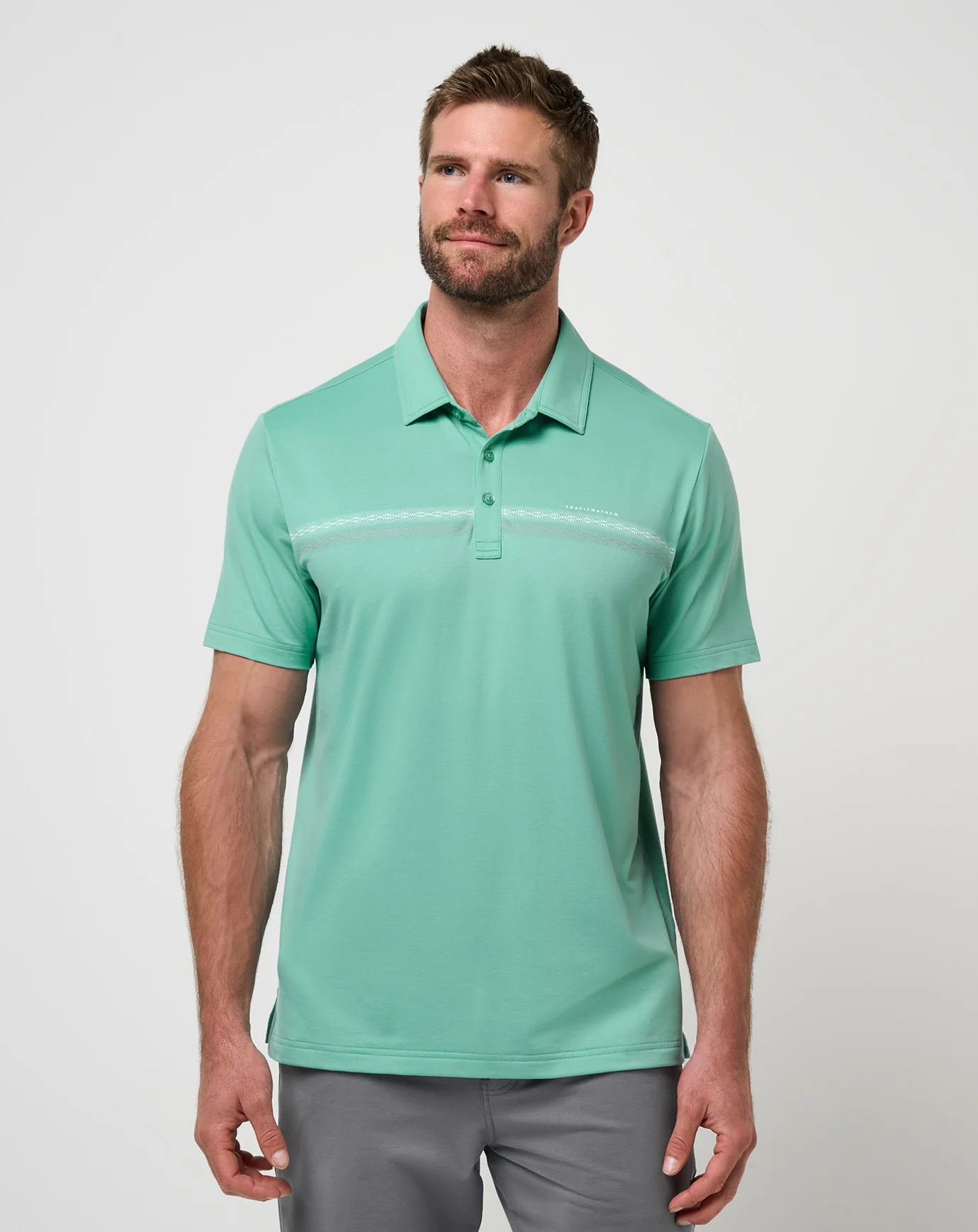 Featherweight Chest Stripe Polo - Image 13