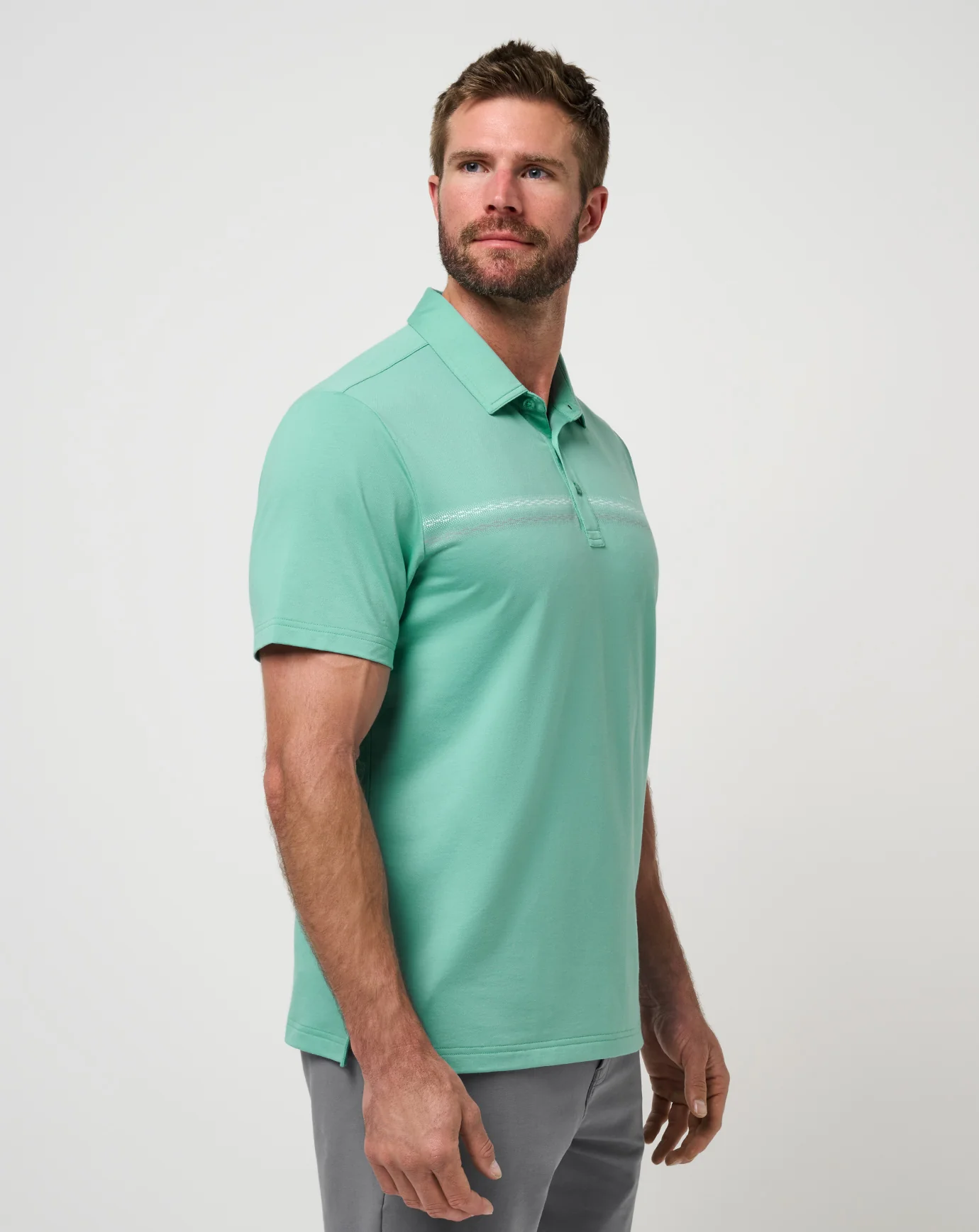 Featherweight Chest Stripe Polo - Image 14
