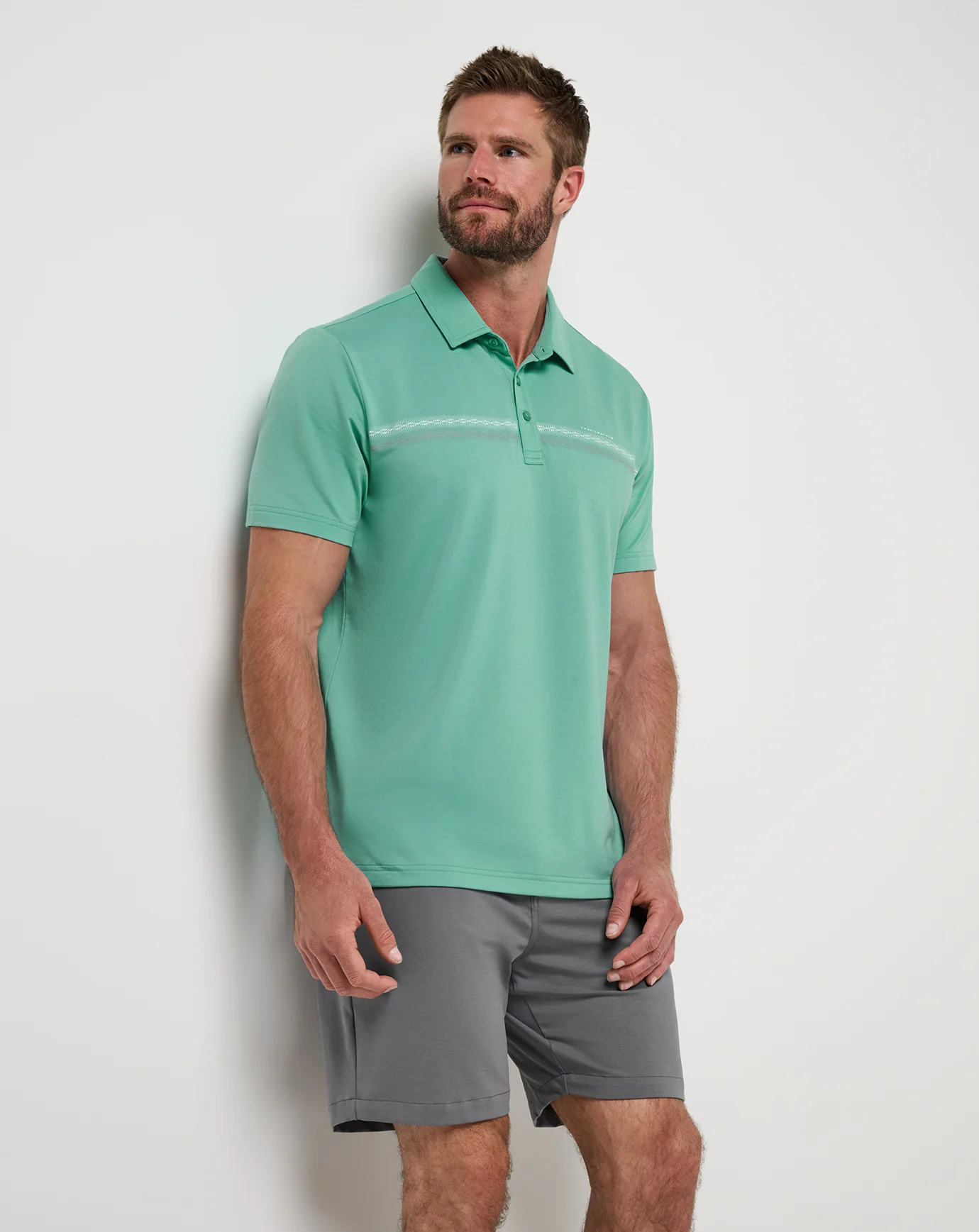 Featherweight Chest Stripe Polo - Image 17