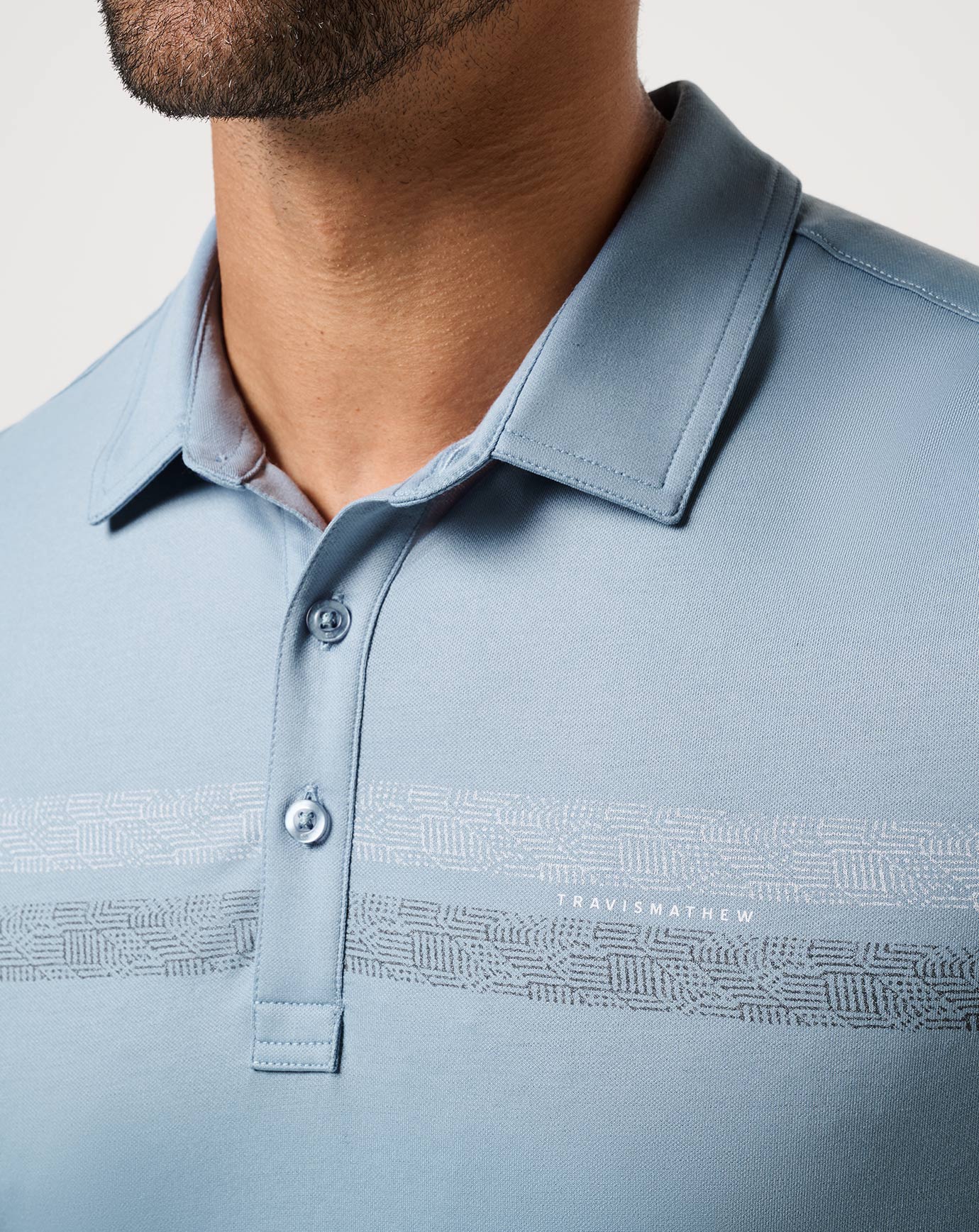 Featherweight Chest Stripe Polo - Image 4