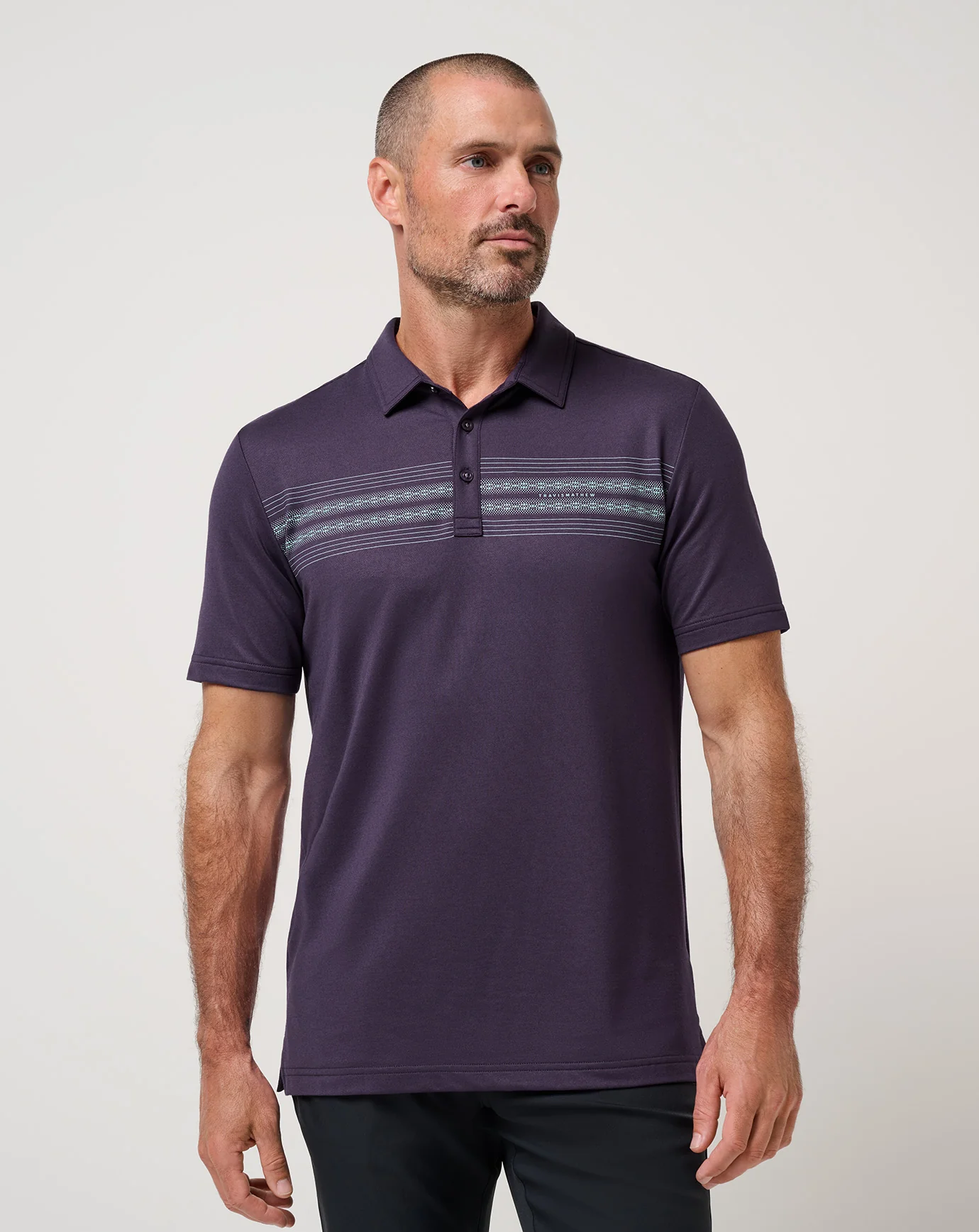 Featherweight Chest Stripe Polo - Image 7