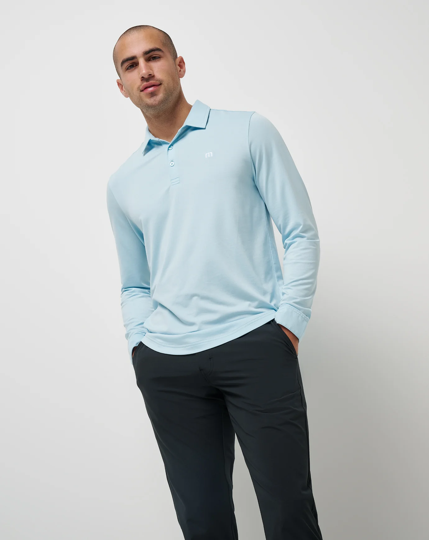 Featherweight Long Sleeve Polo - Image 12