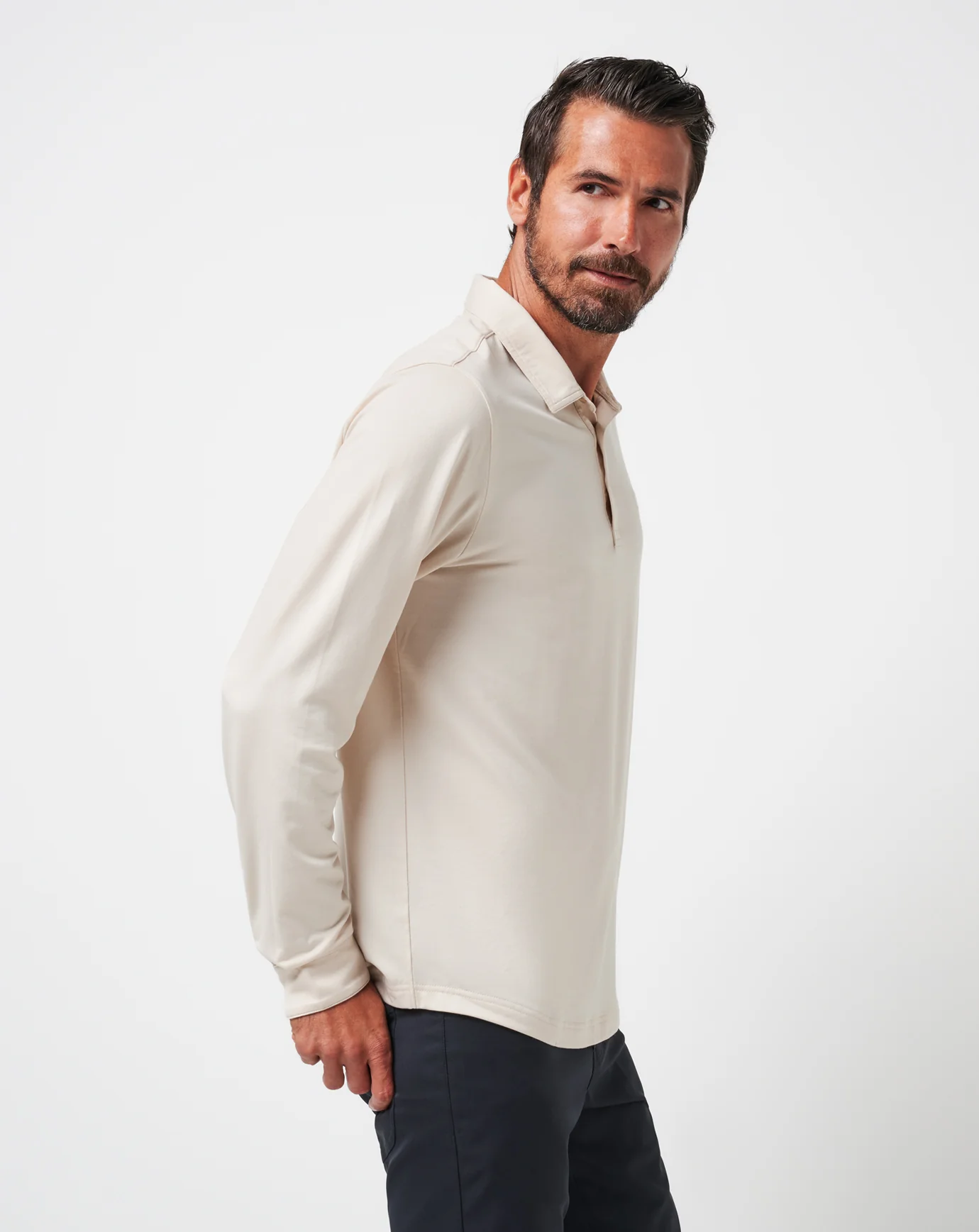 Featherweight Long Sleeve Polo - Image 16