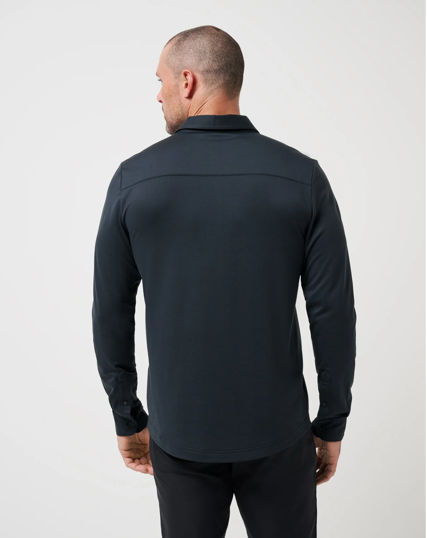 Featherweight Long Sleeve Polo - Image 3