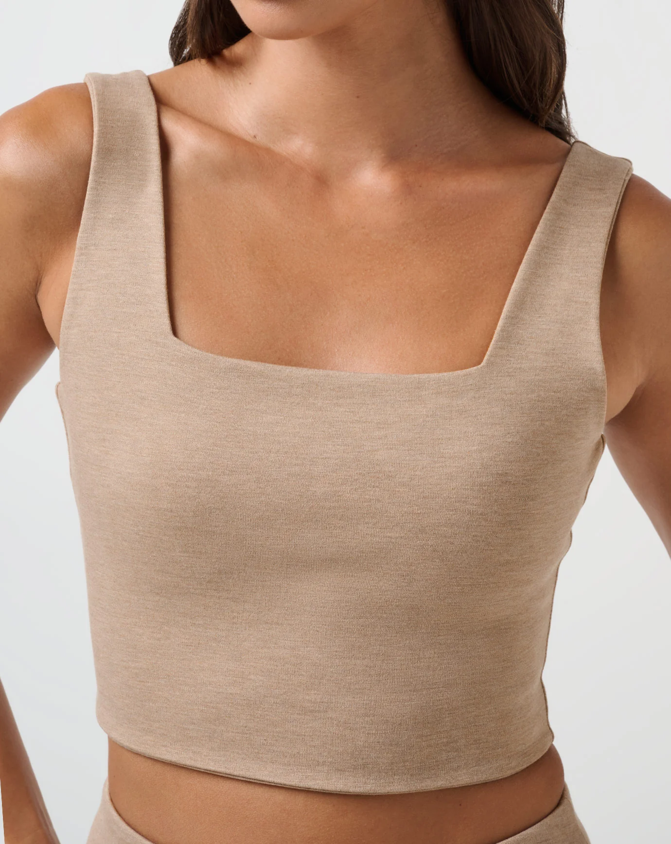 Friday Doubleknit Square Neck Tank - Image 3