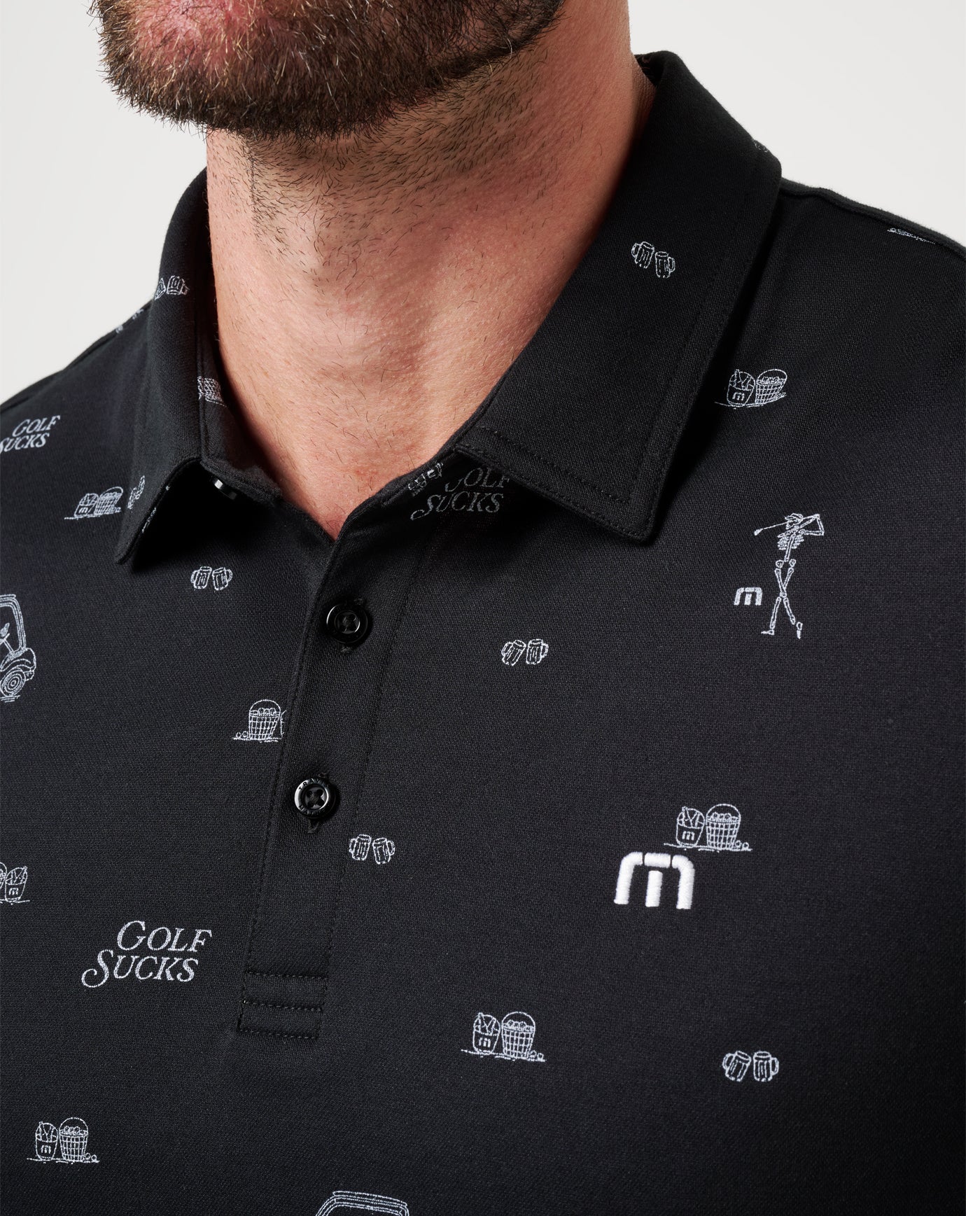 Golf Sucks Polo - Image 4