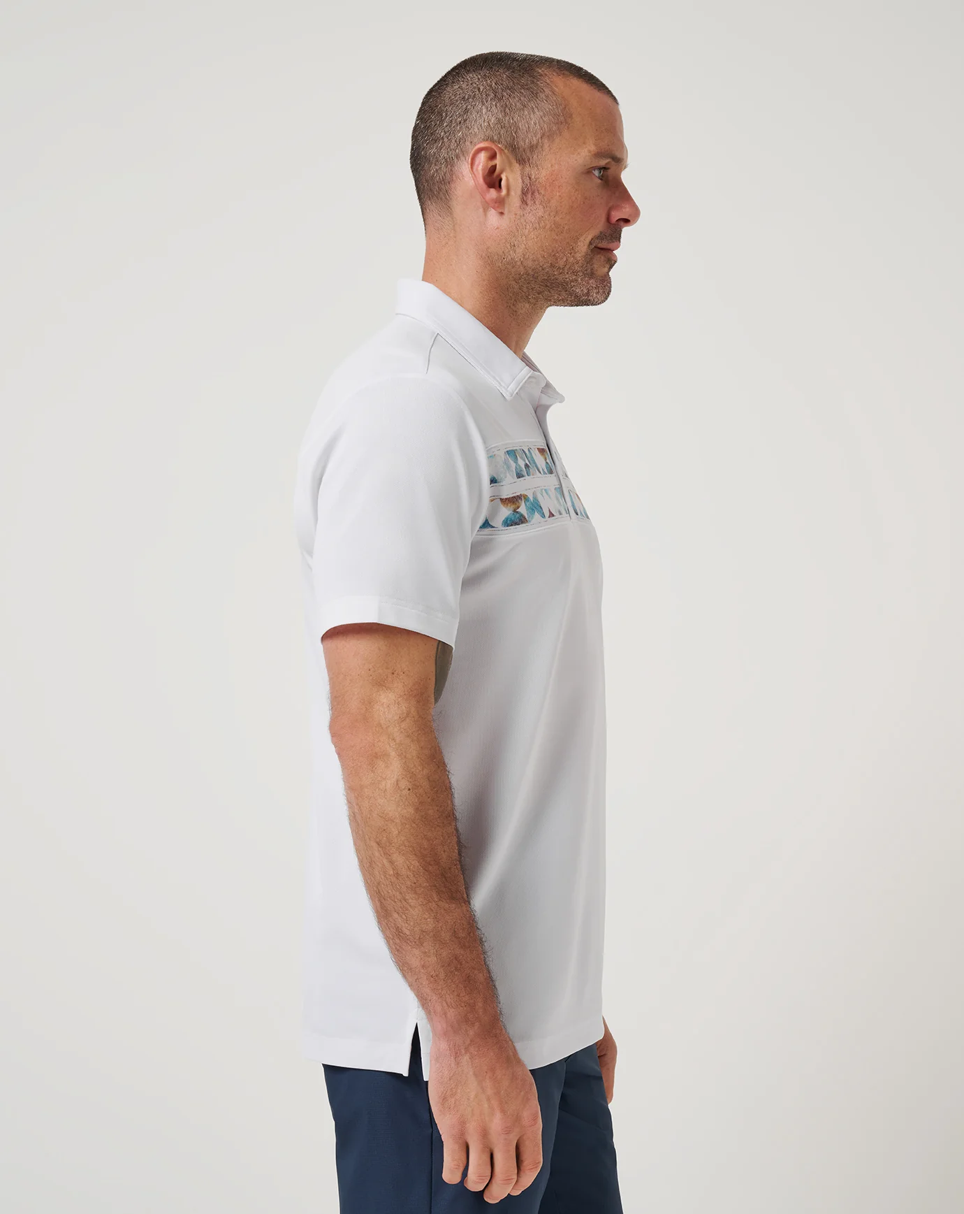 Good Good Chest Stripe Polo - Image 2