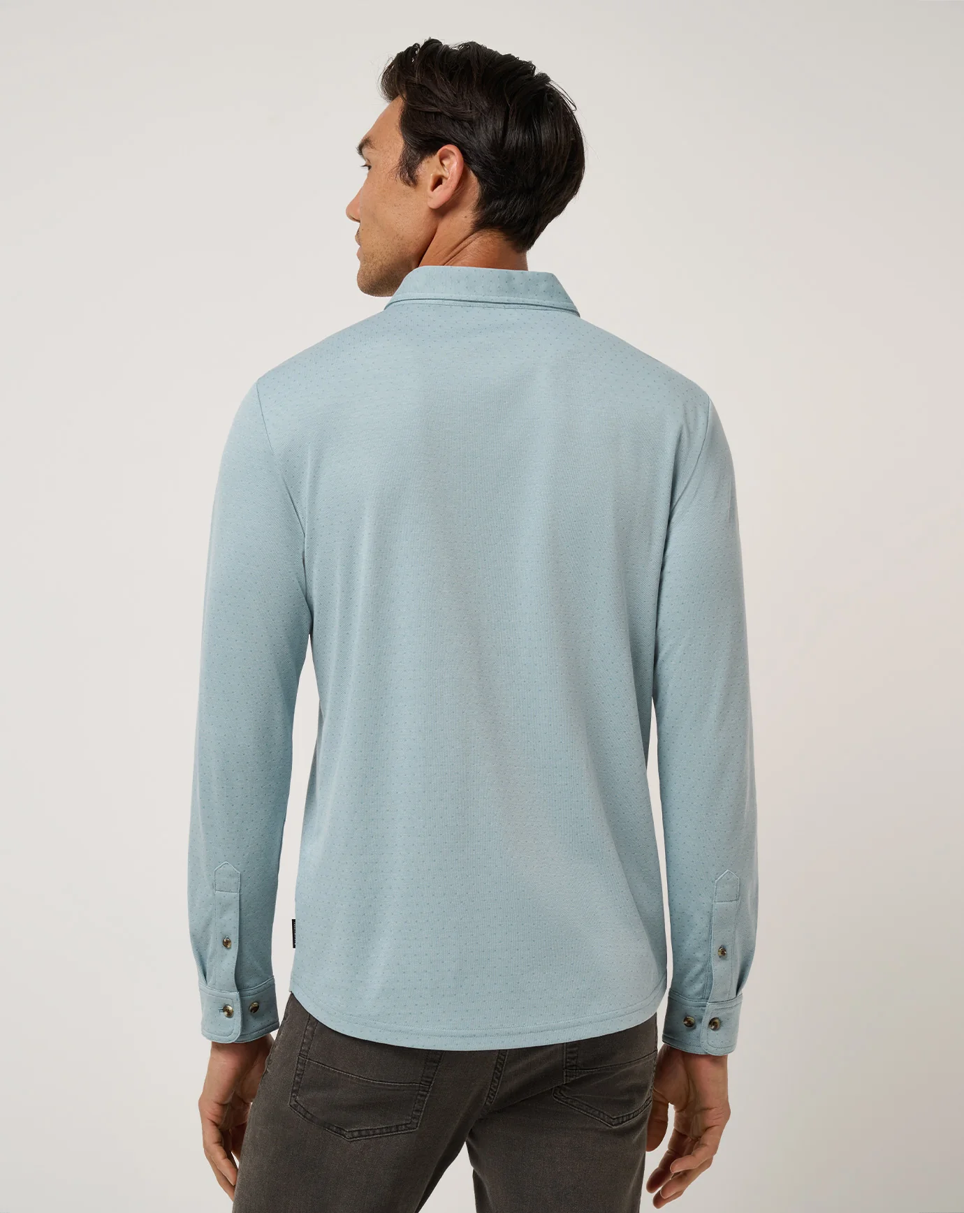 Handsome Town Long Sleeve Polo - Image 10