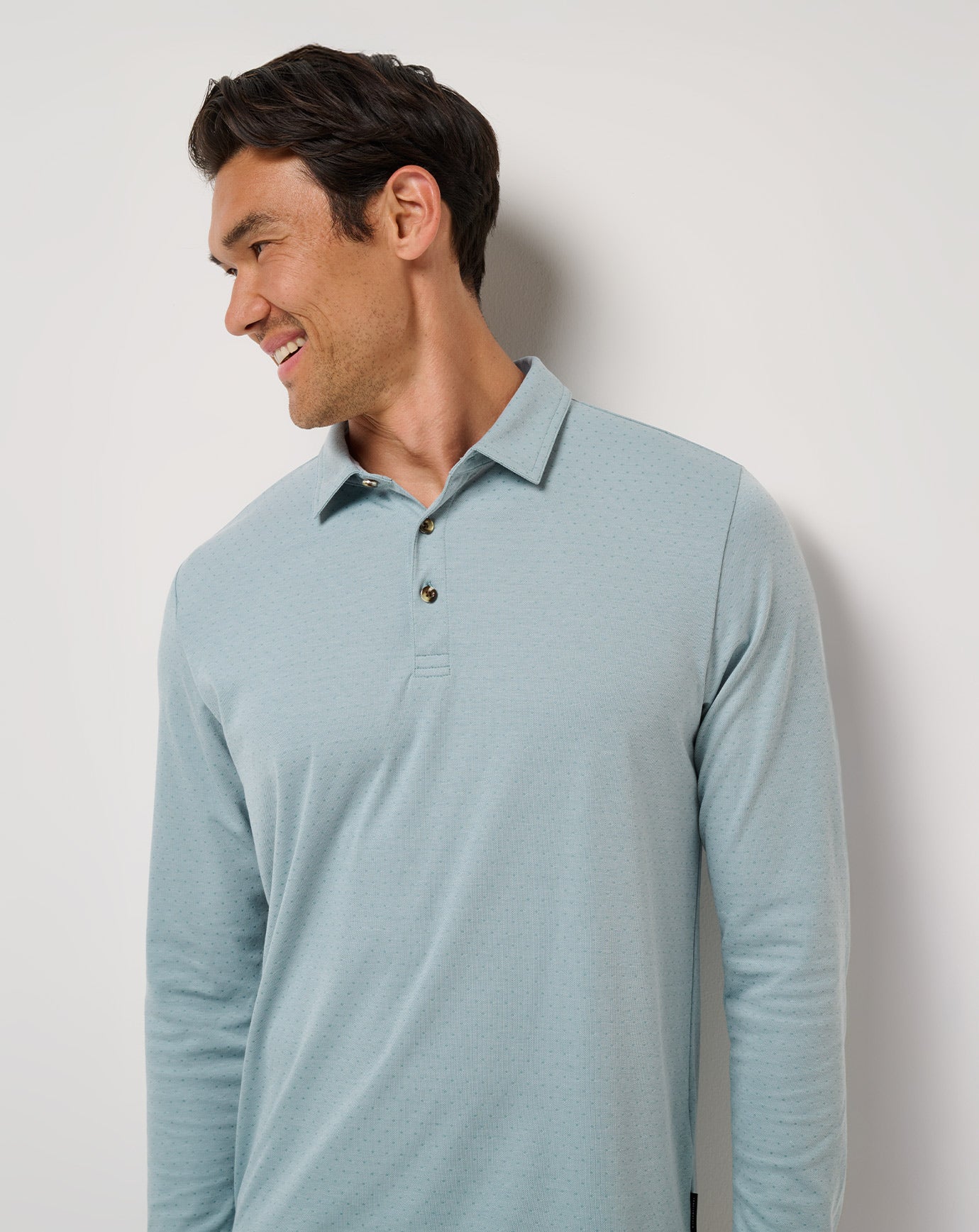 Handsome Town Long Sleeve Polo - Image 12