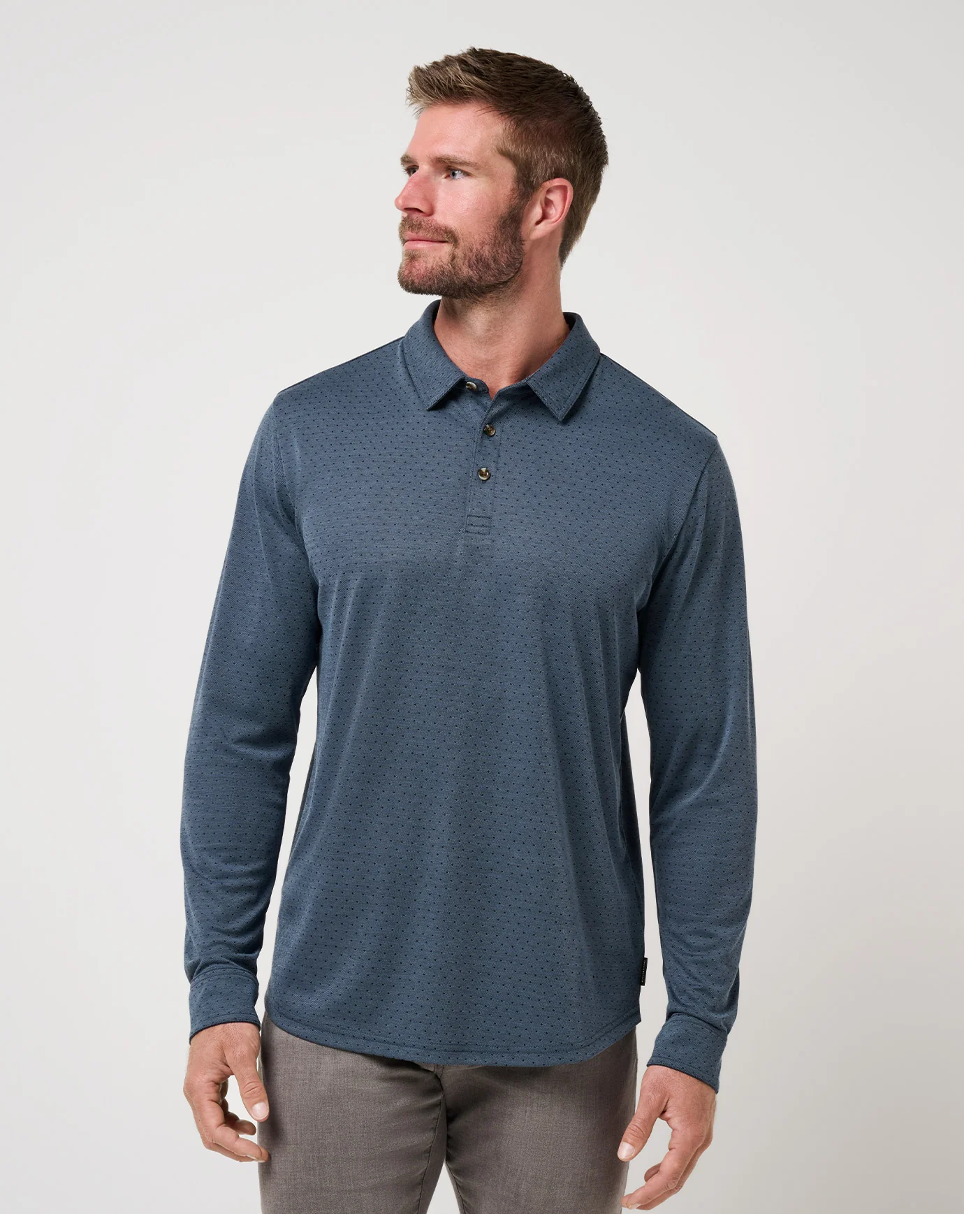 Handsome Town Long Sleeve Polo - Image 15