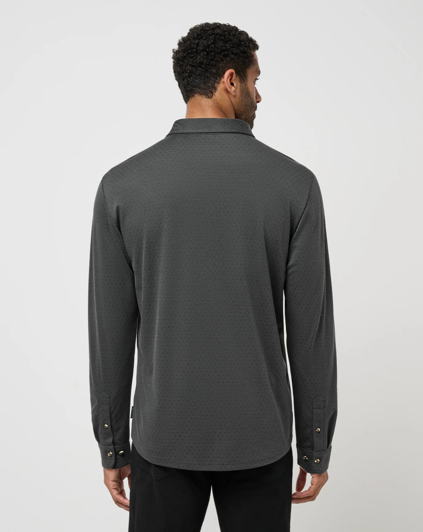 Handsome Town Long Sleeve Polo - Image 3