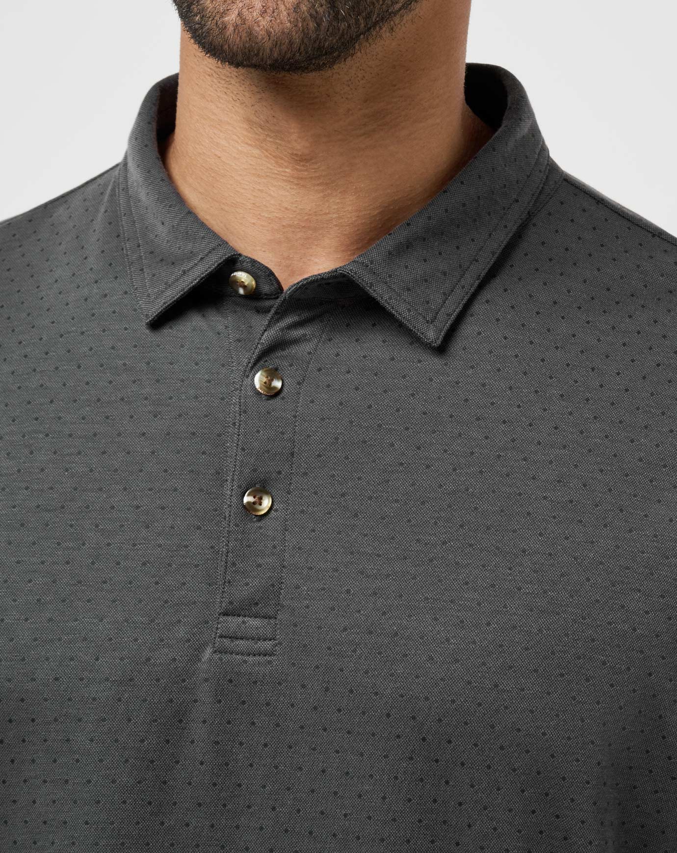Handsome Town Long Sleeve Polo - Image 4