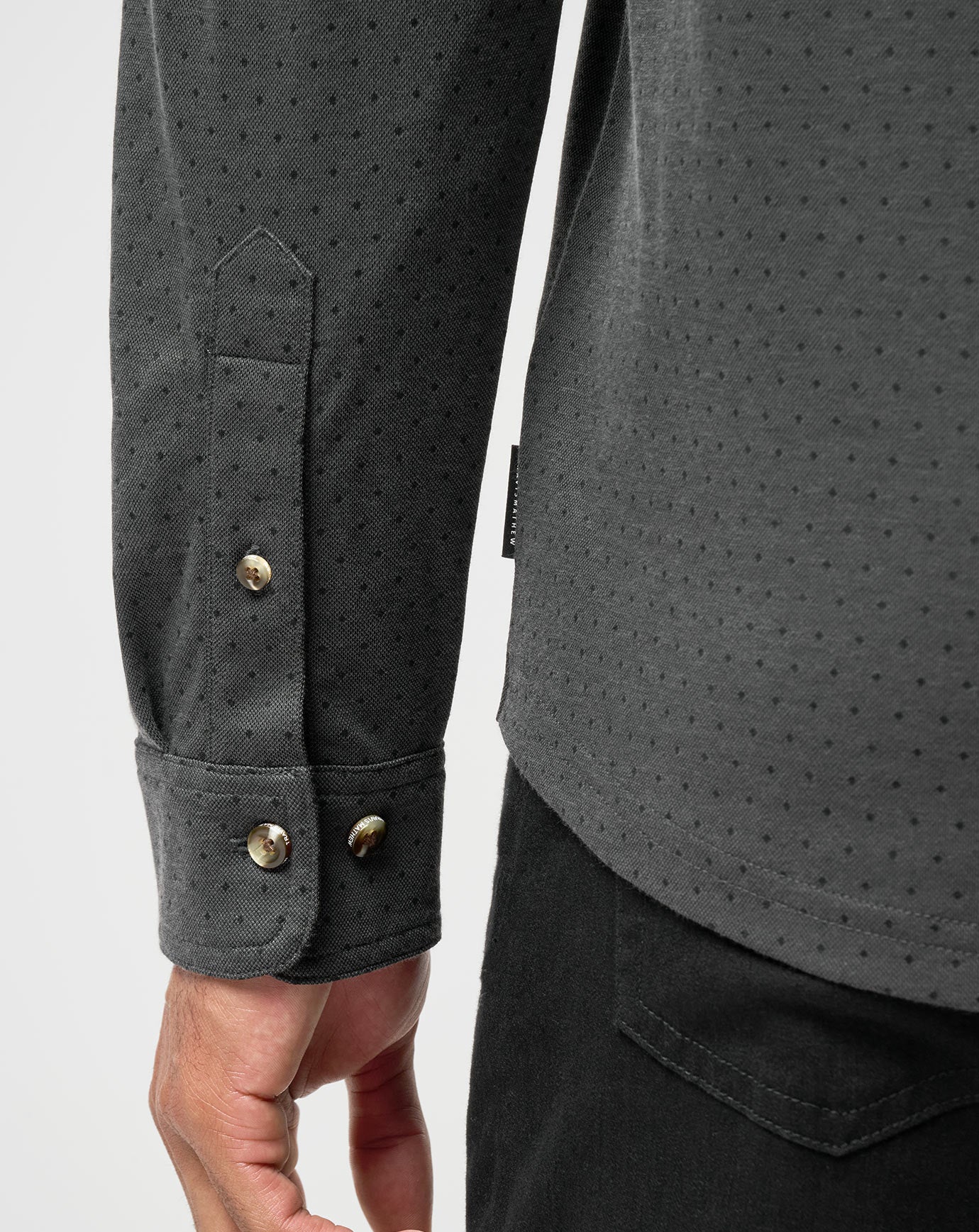 Handsome Town Long Sleeve Polo - Image 5