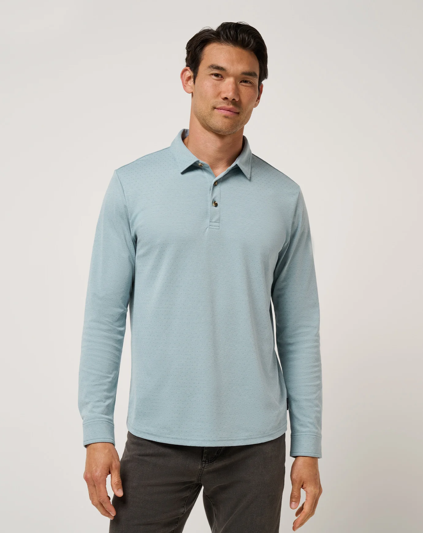 Handsome Town Long Sleeve Polo - Image 8