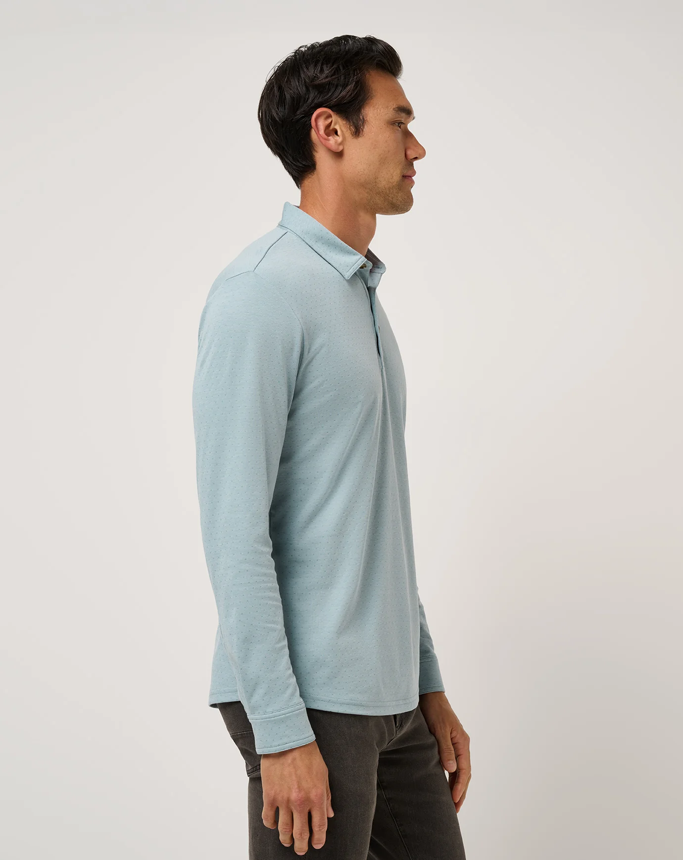 Handsome Town Long Sleeve Polo - Image 9