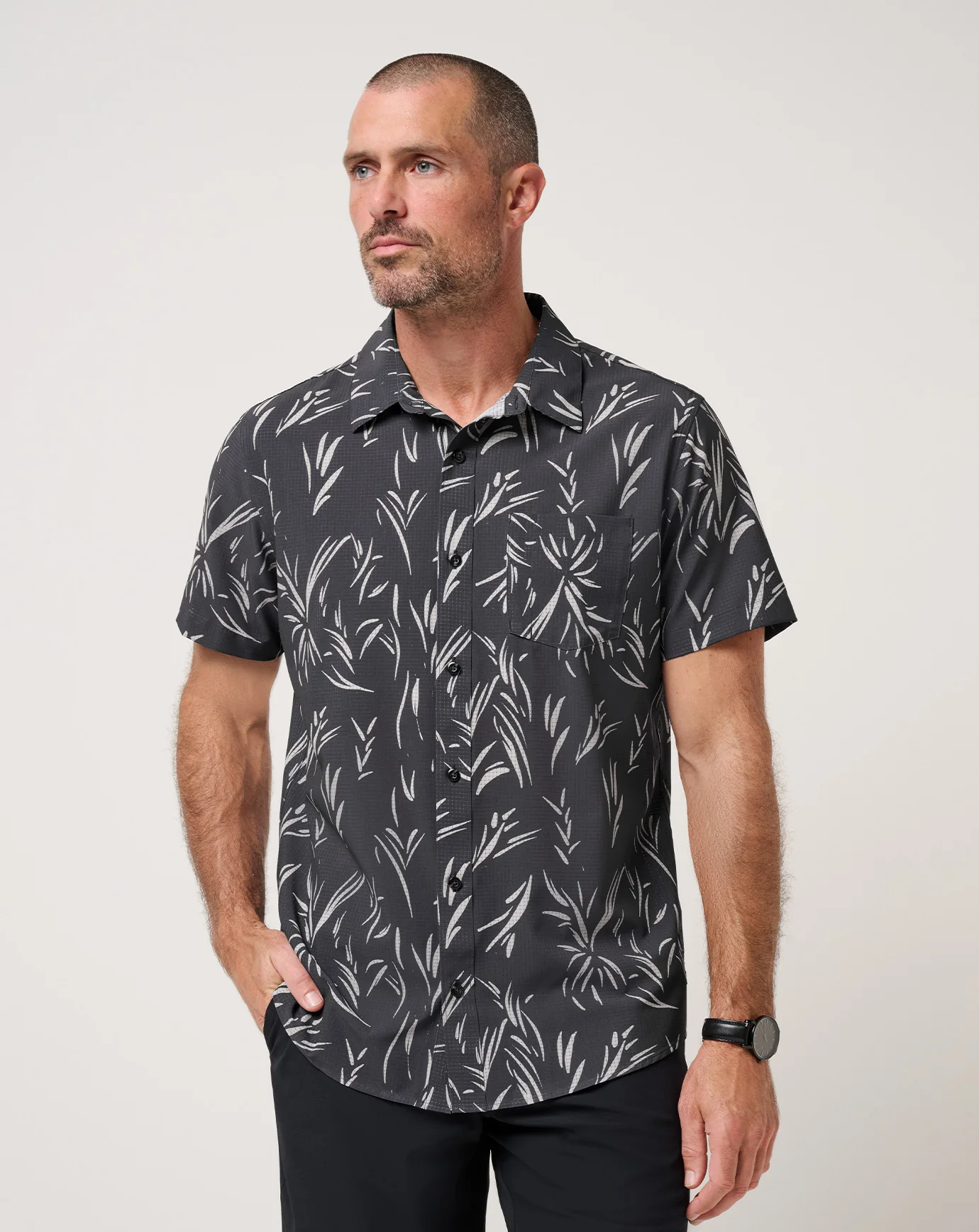 In The Clubhouse Button-Up