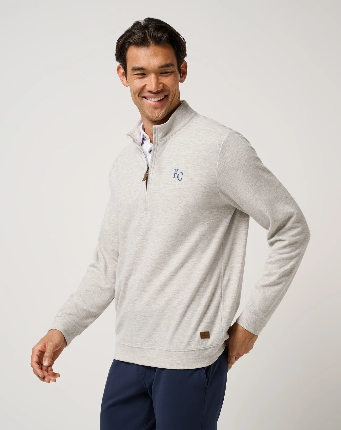 Kansas City Royals Cloud Home Game Quarter Zip - Image 2