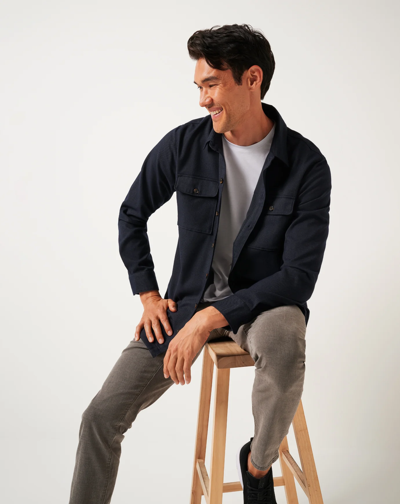 Lifestyle Shift Shirt Jacket - Image 7
