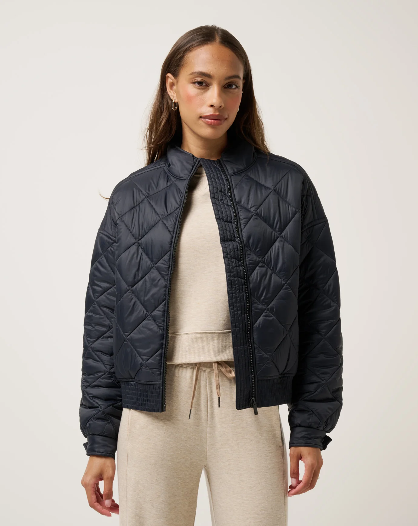 Lights At Night Quilted Jacket - Image 11