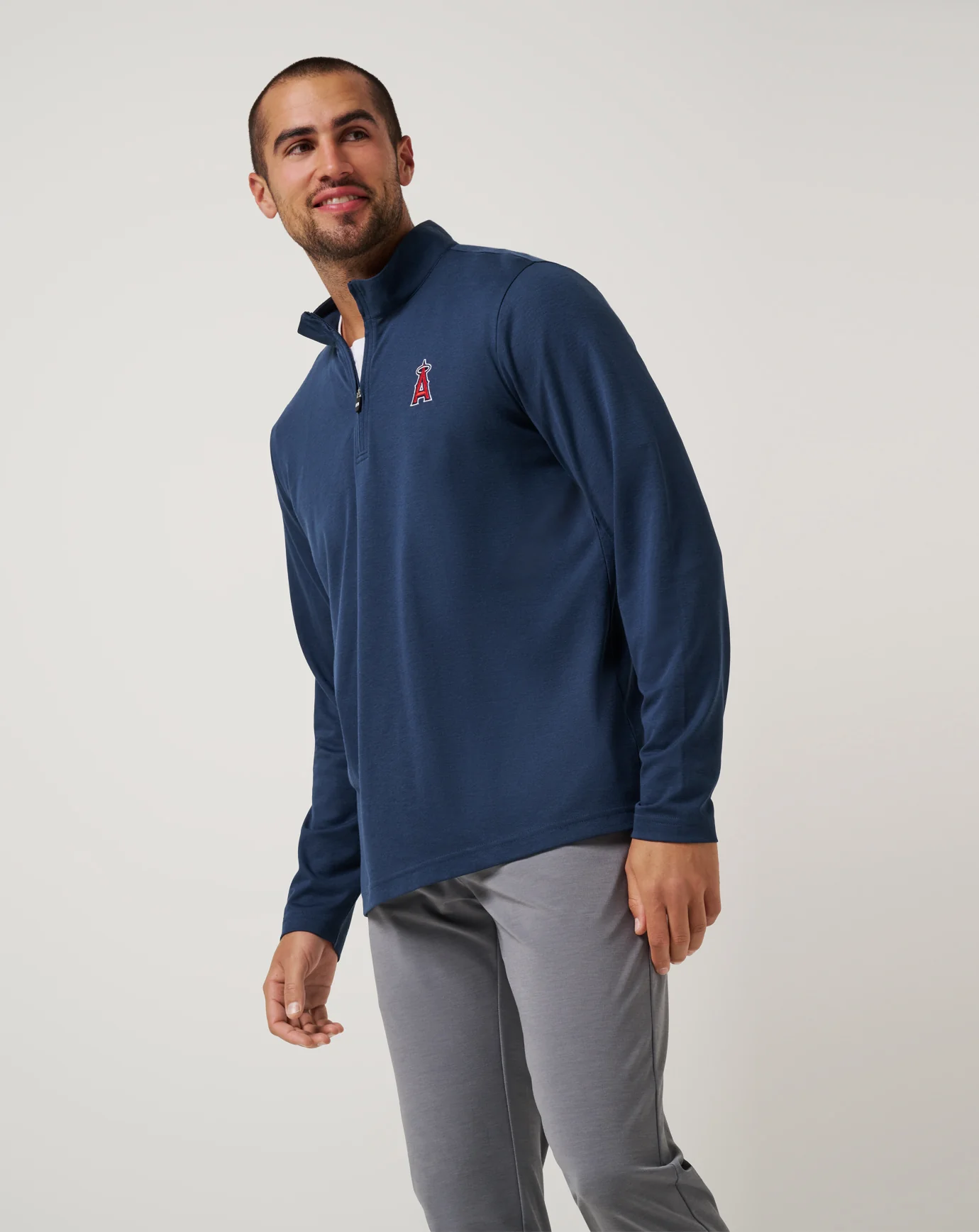Los Angeles Angels Time To Tailgate Quarter Zip - Image 6