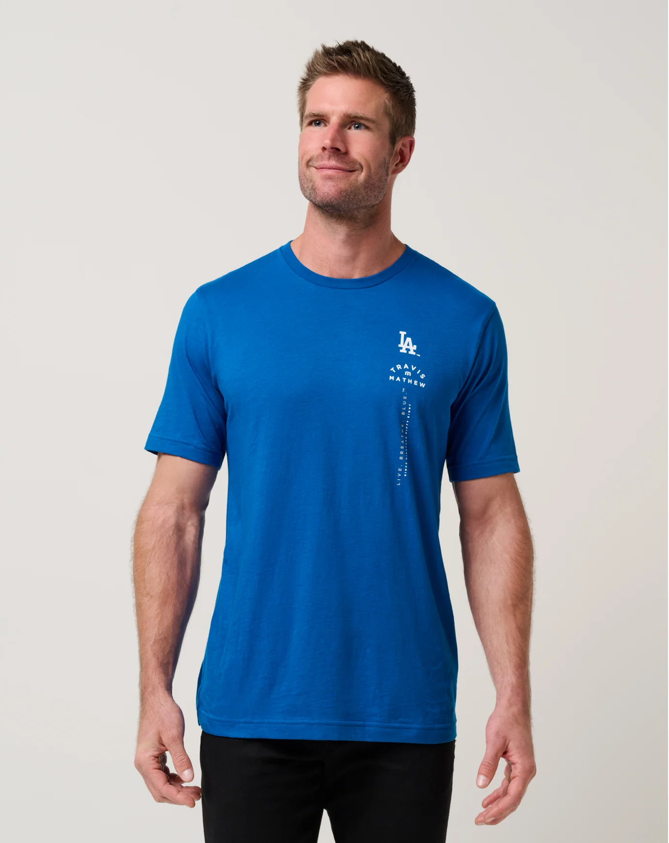 Los Angeles Dodgers Base Hit Bliss Tee - Image 4