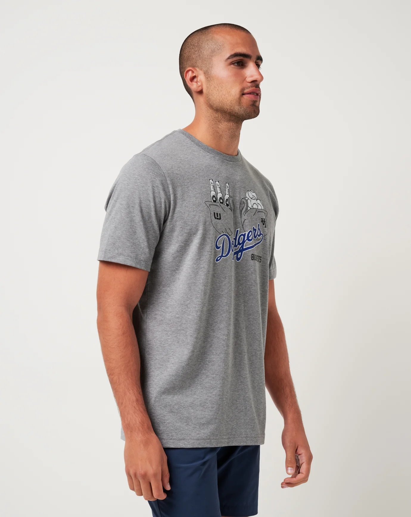 Los Angeles Dodgers Strike One Tee - Image 2