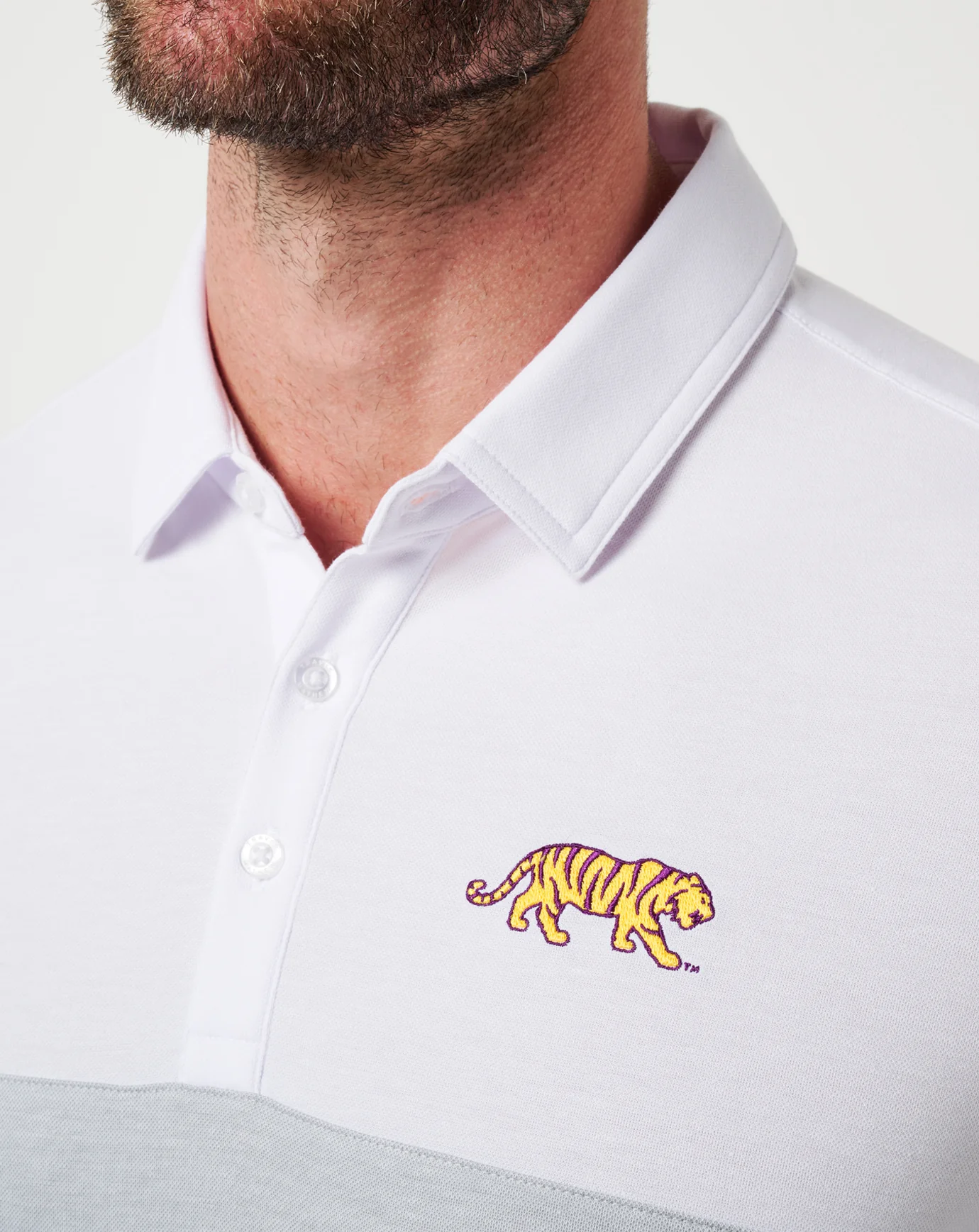 LSU Drop Back Polo - Image 4