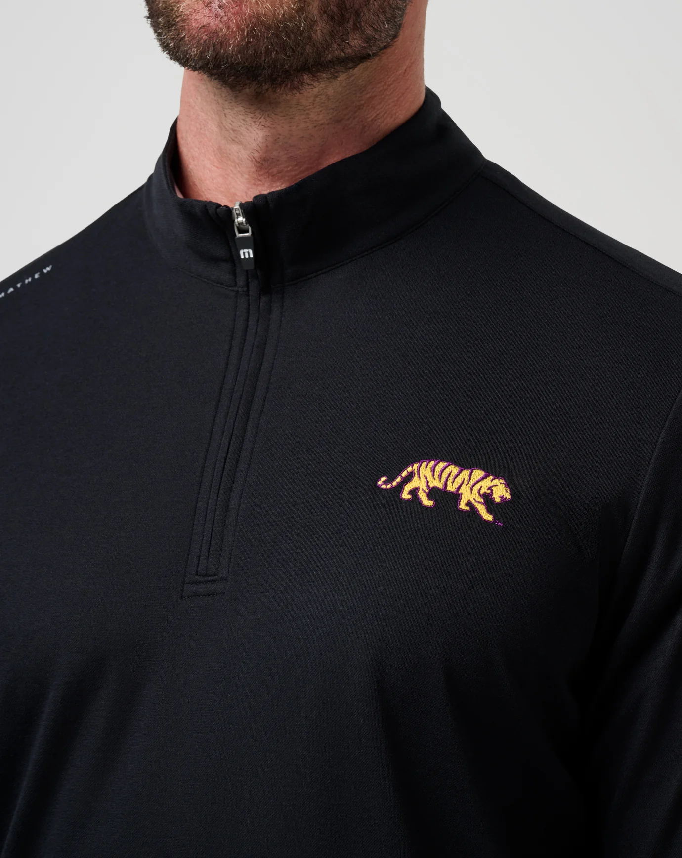 LSU Time To Tailgate Quarter Zip - Image 4