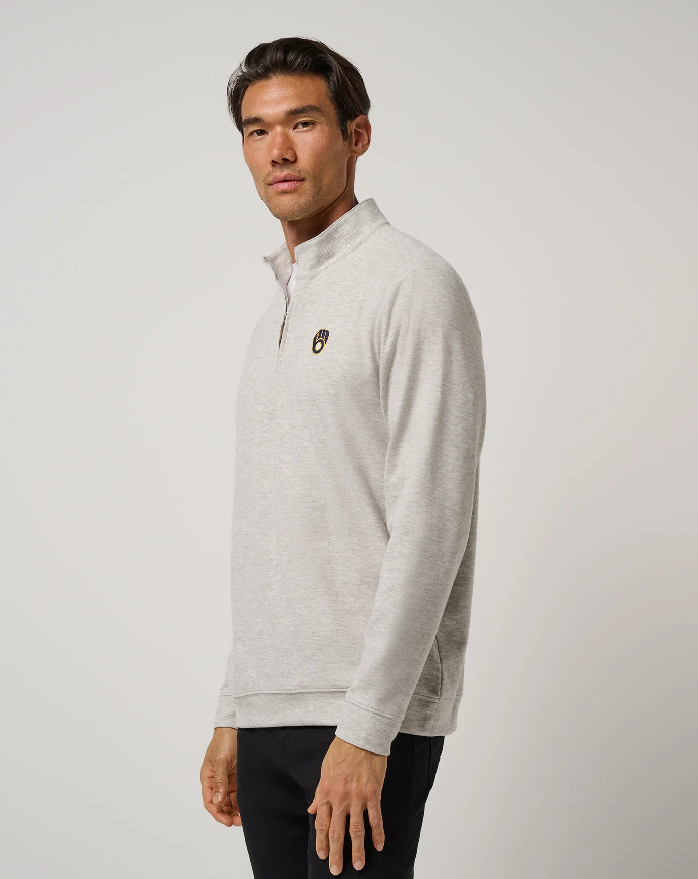 Milwaukee Brewers Cloud Home Game Quarter Zip - Image 2