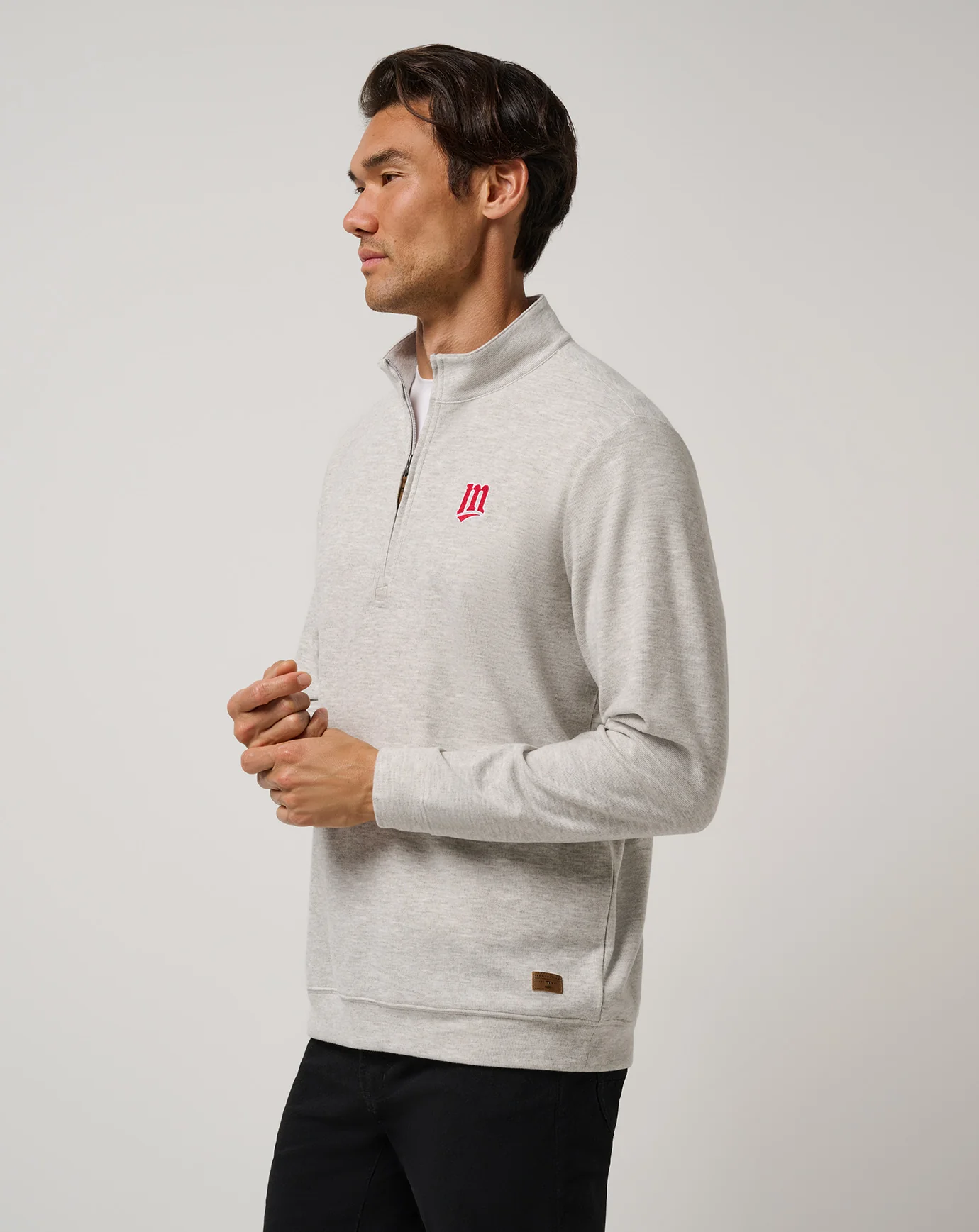 Minnesota Twins Cloud Home Game Quarter Zip - Image 2