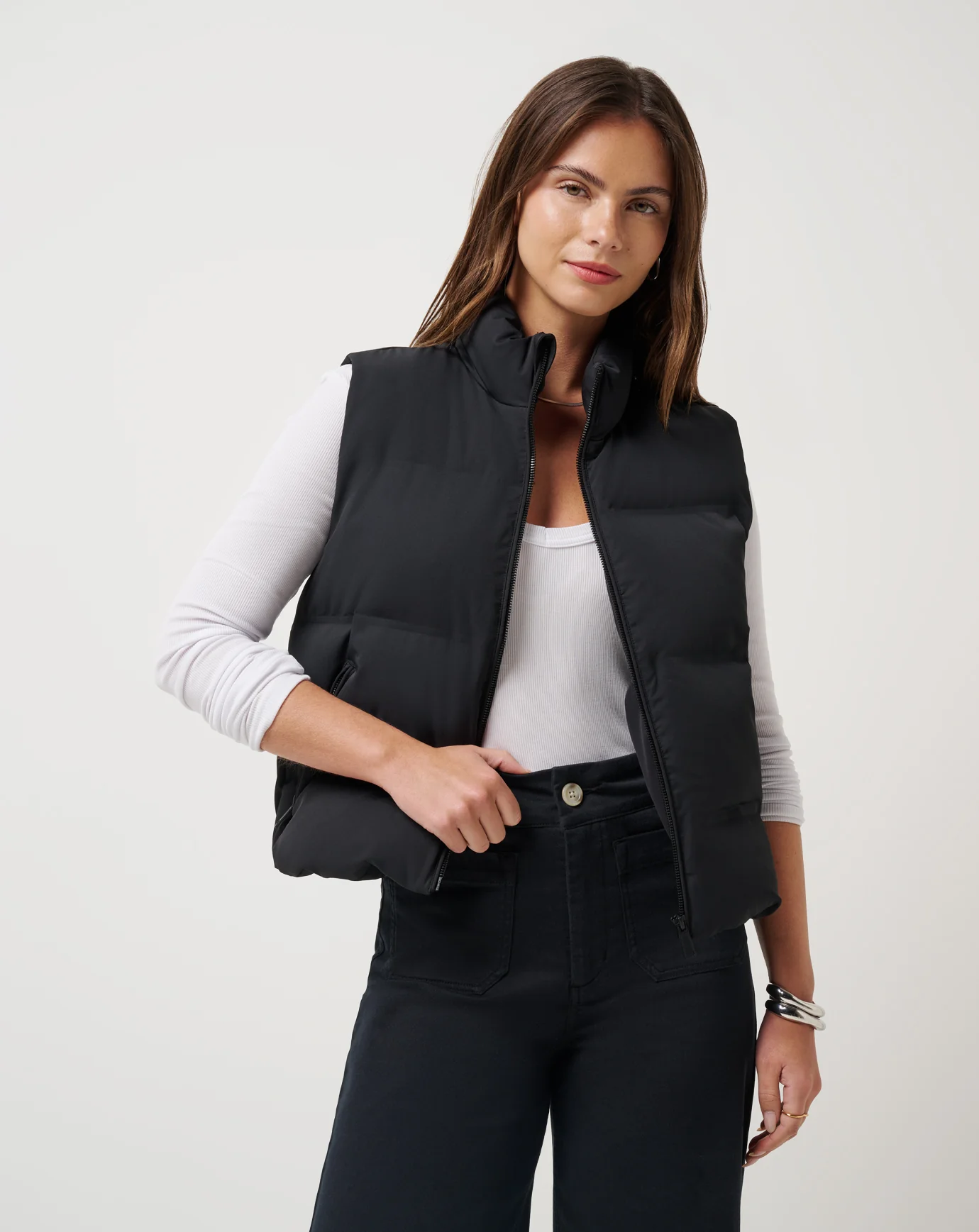 Moontide Bonded Puffer Vest - Image 5