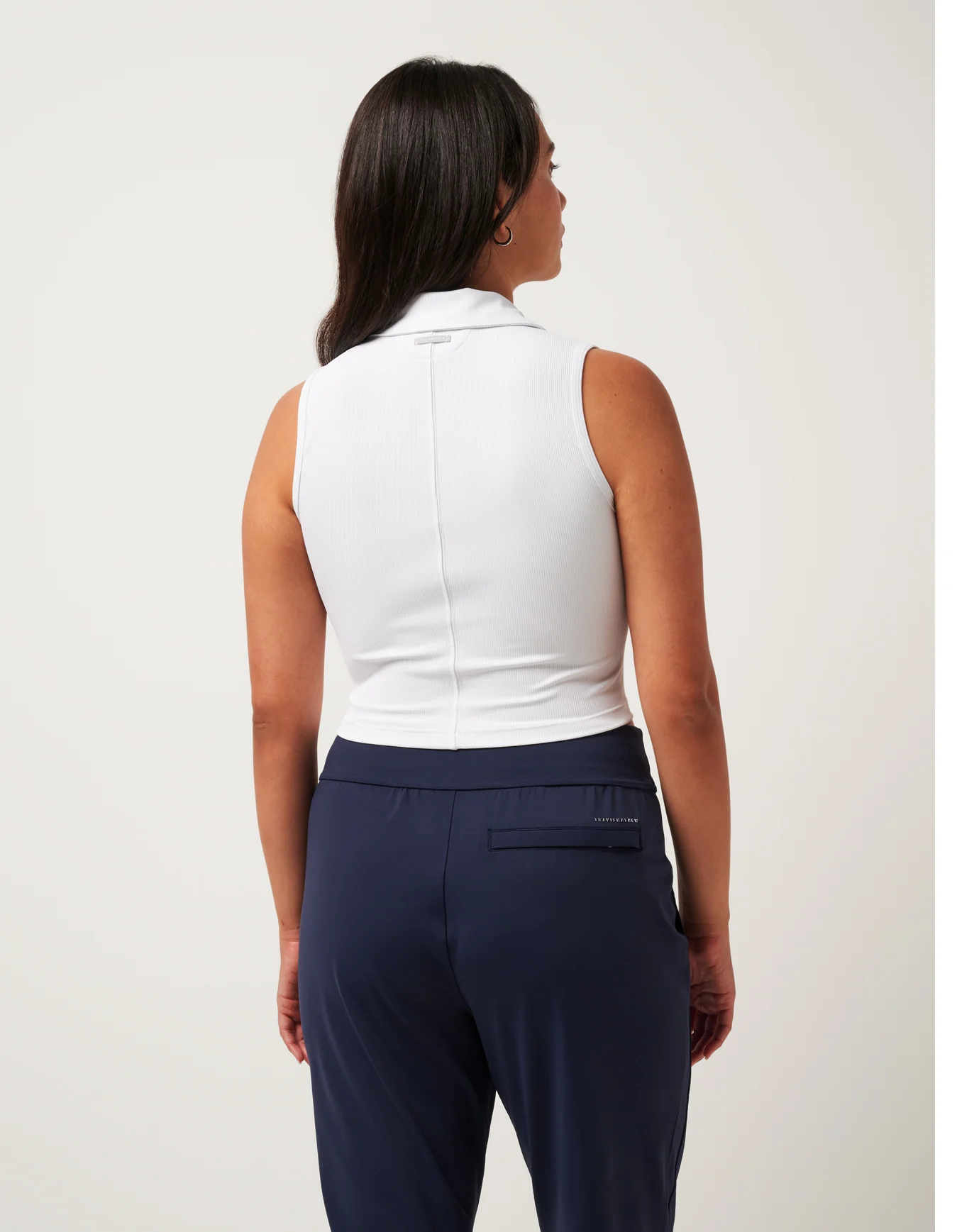 Moveknit Rib Zip Polo - Image 11