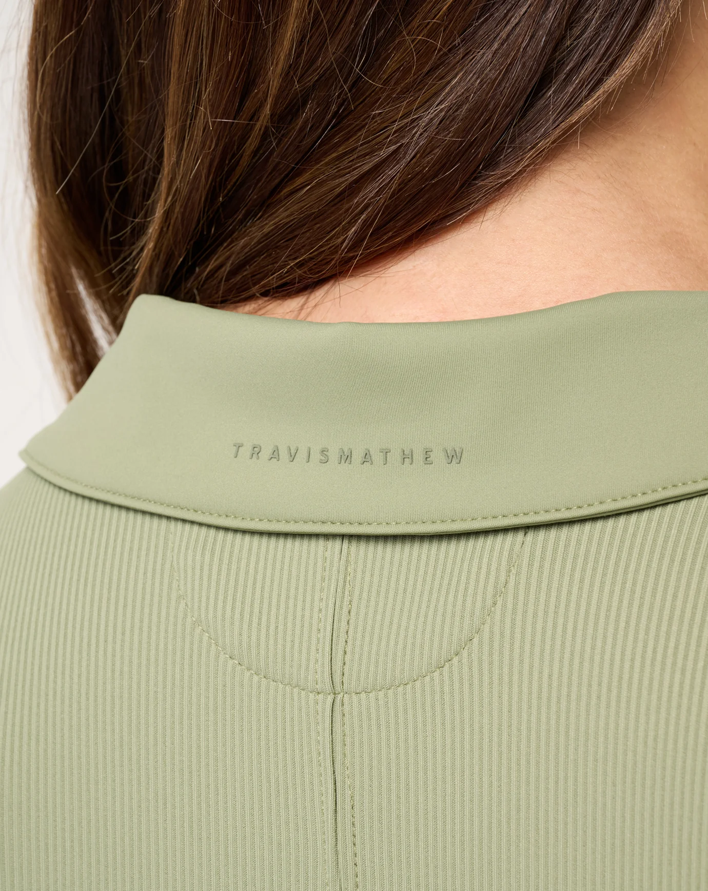 Moveknit Rib Zip Polo - Image 25