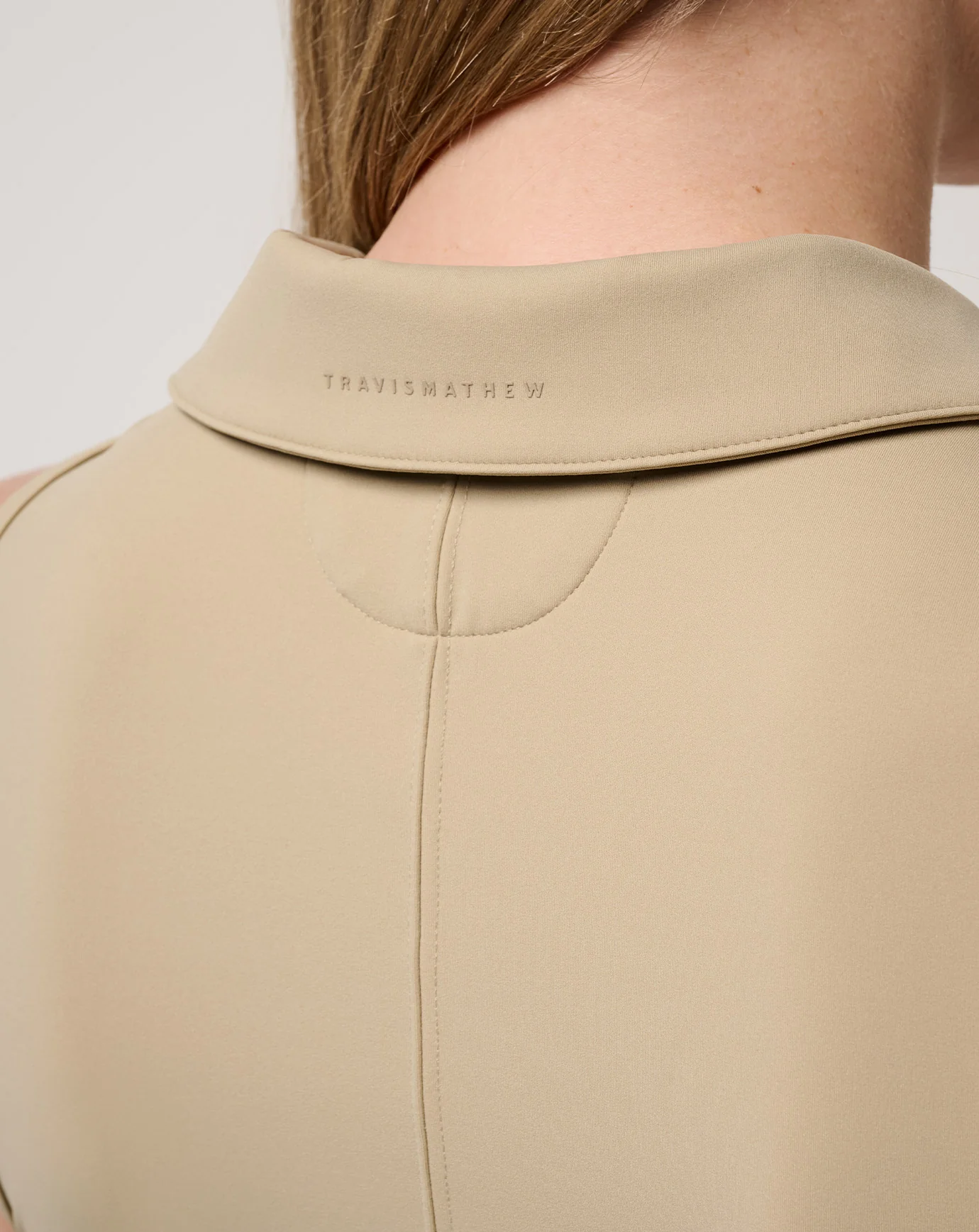 Moveknit Sleeveless Zip Polo - Image 4