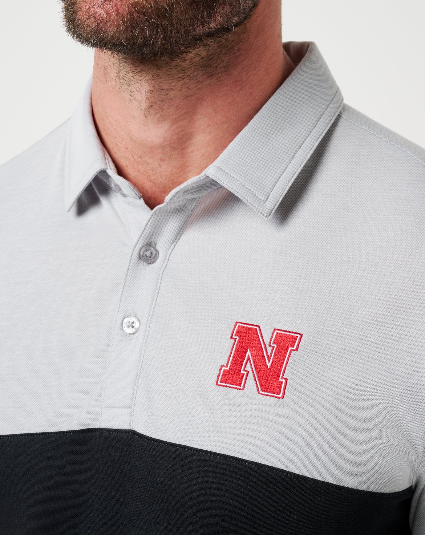 Nebraska Drop Back Polo - Image 4