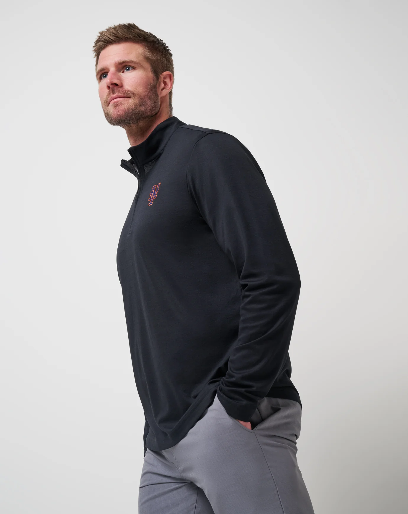 New York Mets Time To Tailgate Quarter Zip - Image 6